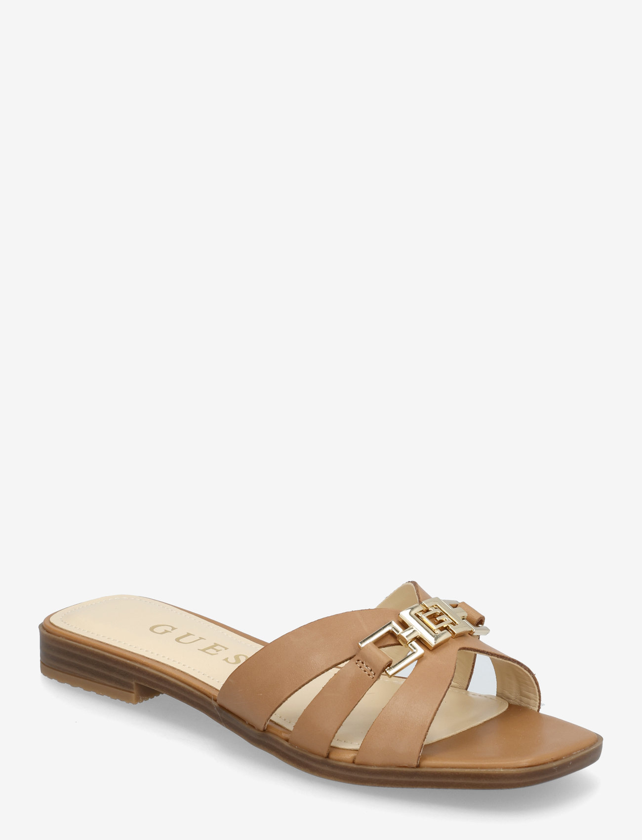 GUESS - REALLA - flache sandalen - tan - 0