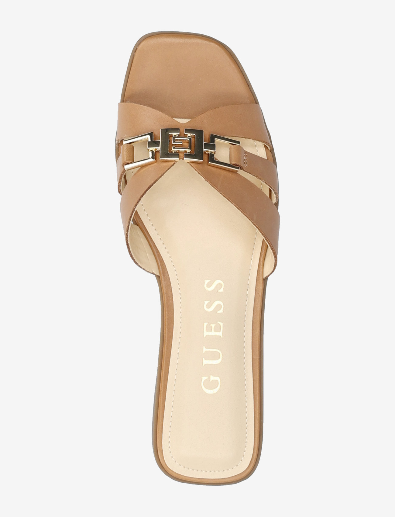 GUESS - REALLA - flache sandalen - tan - 3