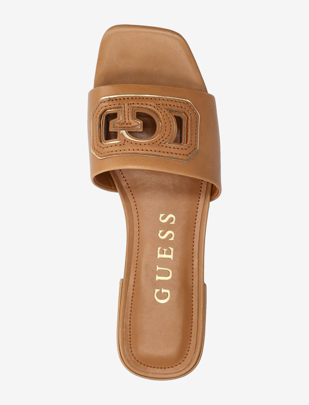 GUESS - TARISHA - kontsata sandaalid - tan - 3