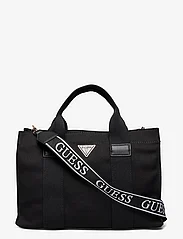 GUESS - CANVAS II SMALL TOTE - tote bags - black - 0