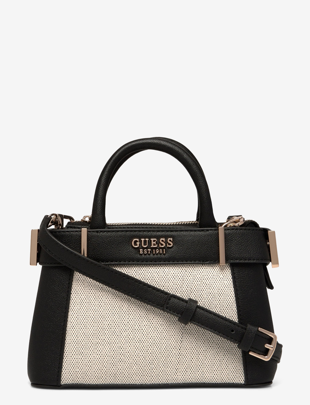 GUESS - ANADELA MINI SATCHEL - natural/black - 0