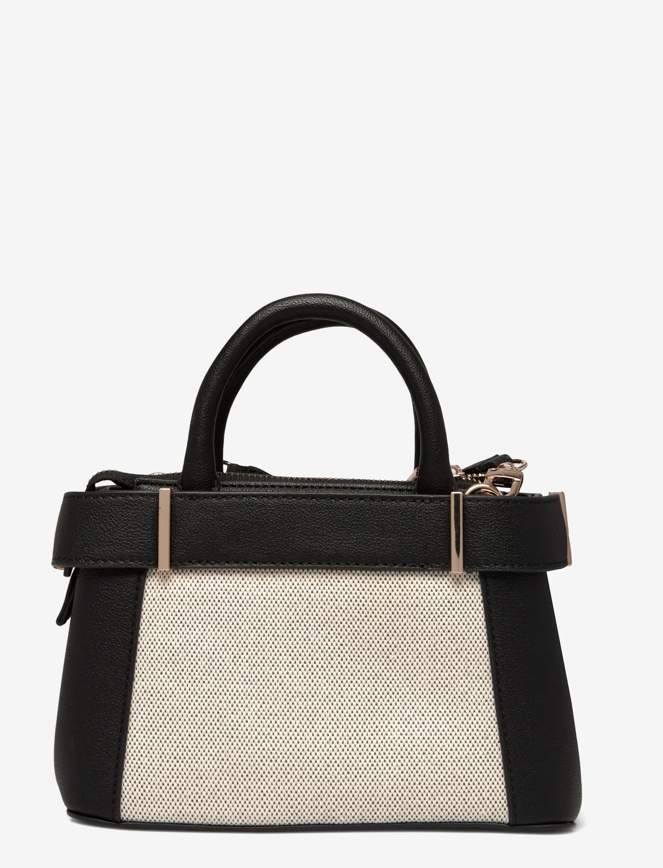 GUESS - ANADELA MINI SATCHEL - natural/black - 1