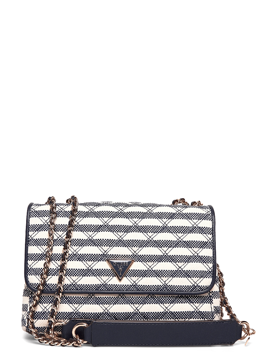 GUESS - GIULLY II 2 COMP CNVRTBLE FLAP - umhängetaschen - navy multi - 0
