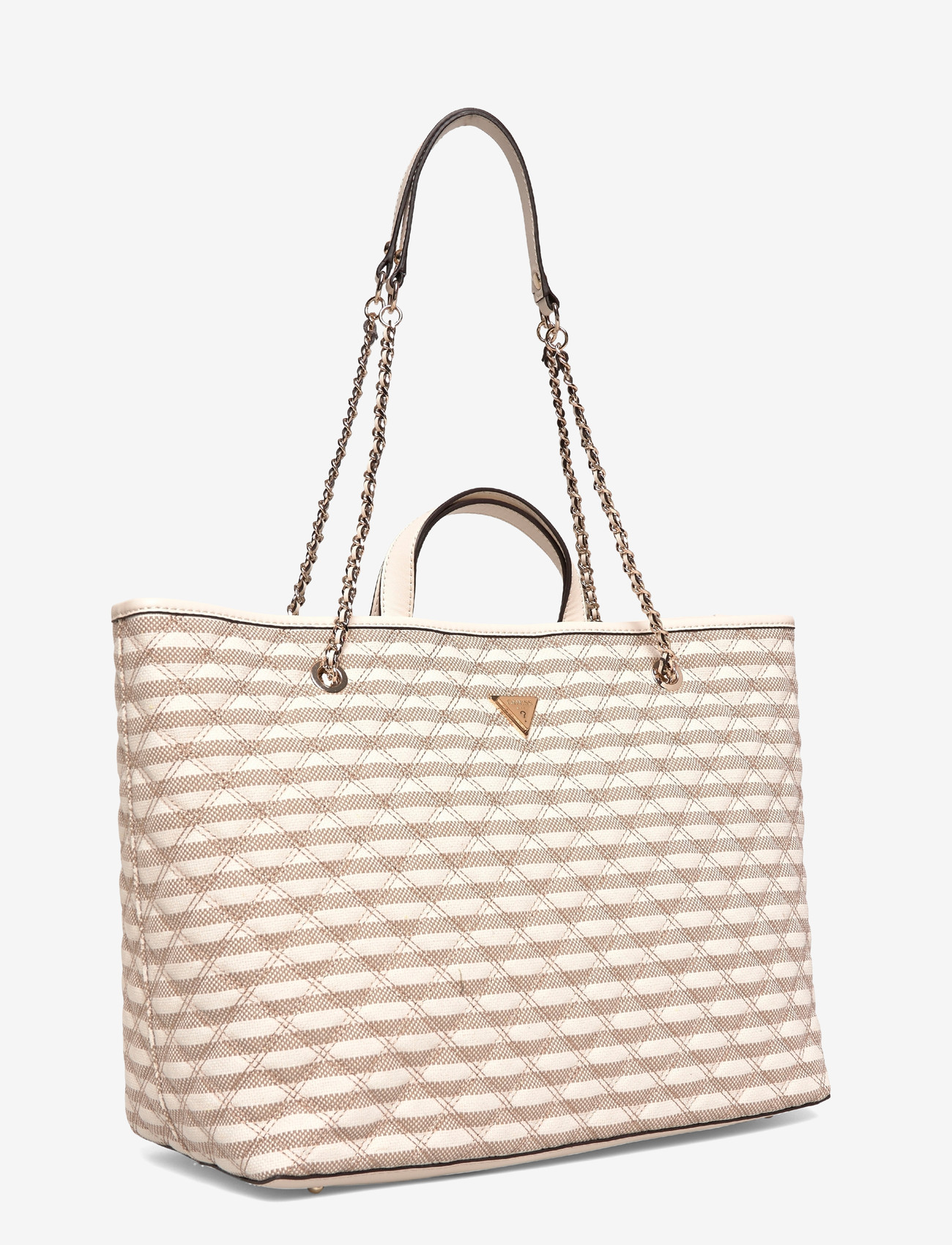 GUESS - GIULLY II LARGE 2 IN 1 TOTE - tote bags - taupe multi - 2