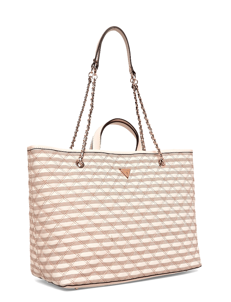 GUESS - GIULLY II LARGE 2 IN 1 TOTE - tote bags - taupe multi - 2