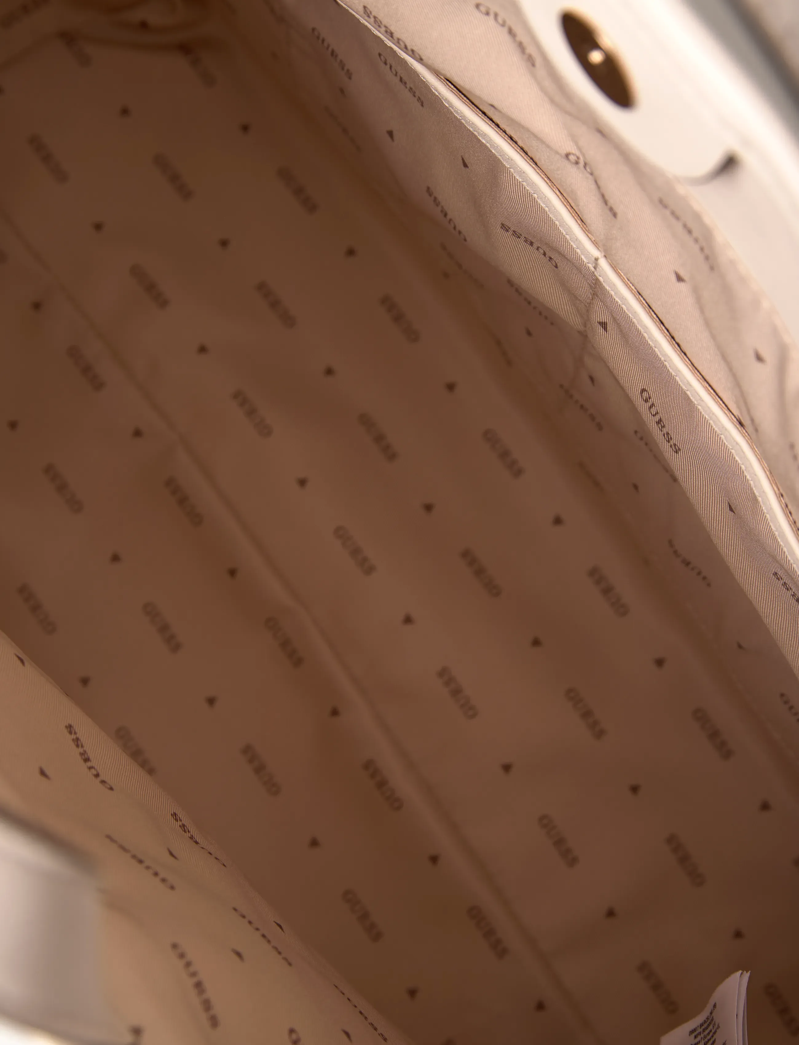 GUESS - GIULLY II LARGE 2 IN 1 TOTE - festtøj til outletpriser - taupe multi - 5