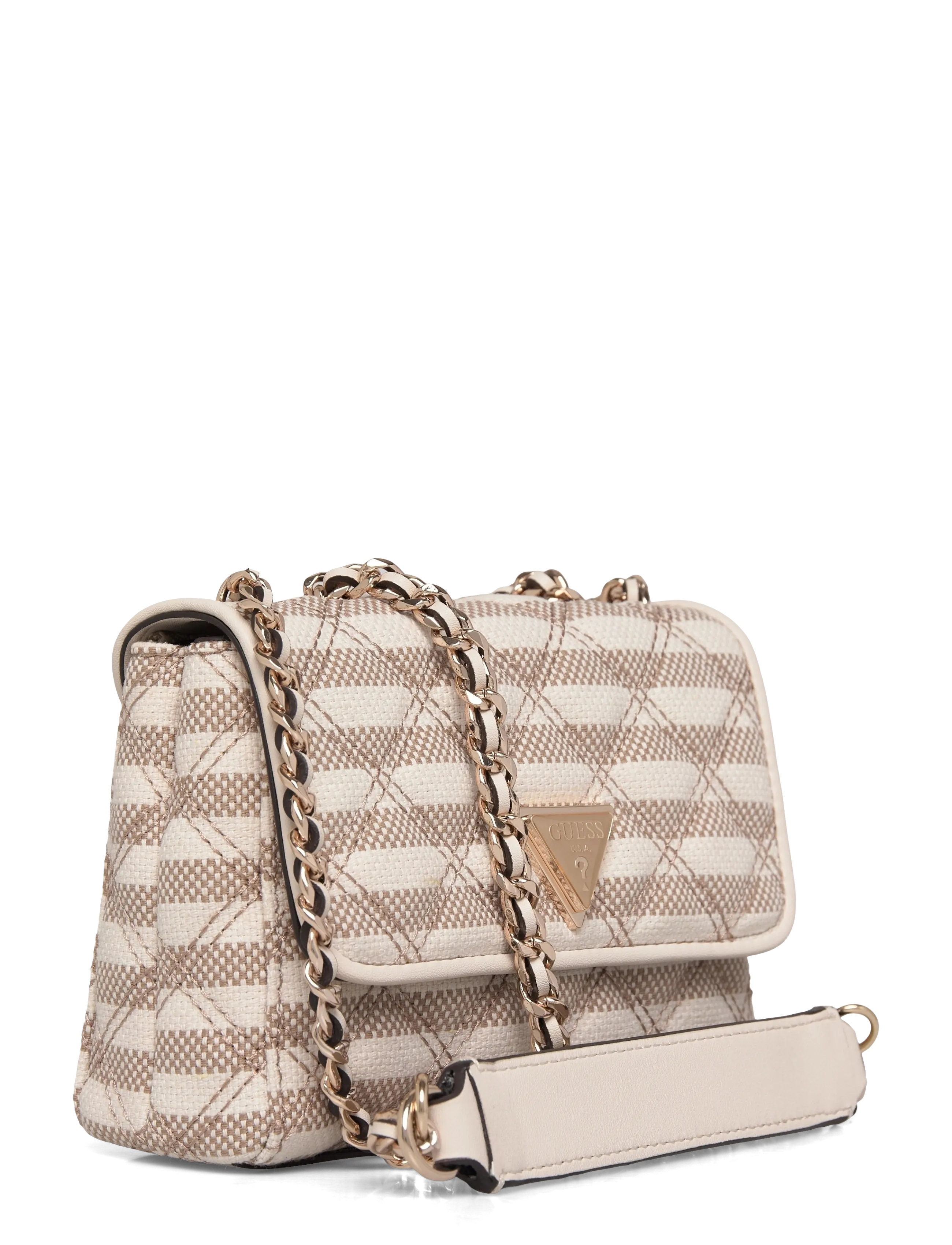 GUESS - GIULLY II MINI 2 COMP CVTR FLP - everyday style - taupe multi - 2