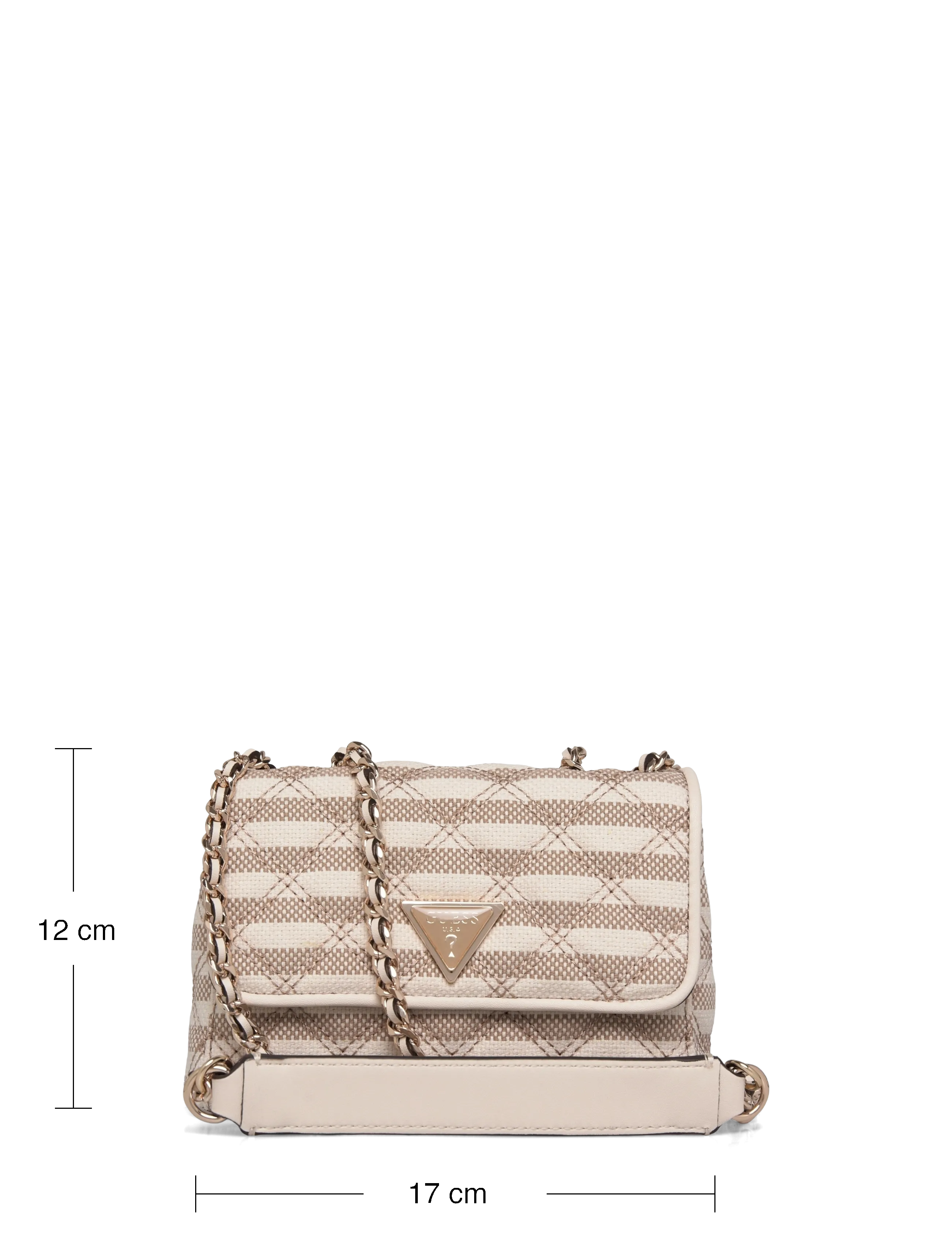 GUESS - GIULLY II MINI 2 COMP CVTR FLP - everyday style - taupe multi - 3