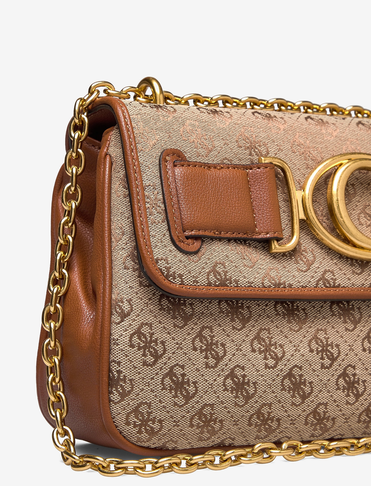 GUESS - AILEEN CNVTBL SHOULDER STRAP - cognac - 3