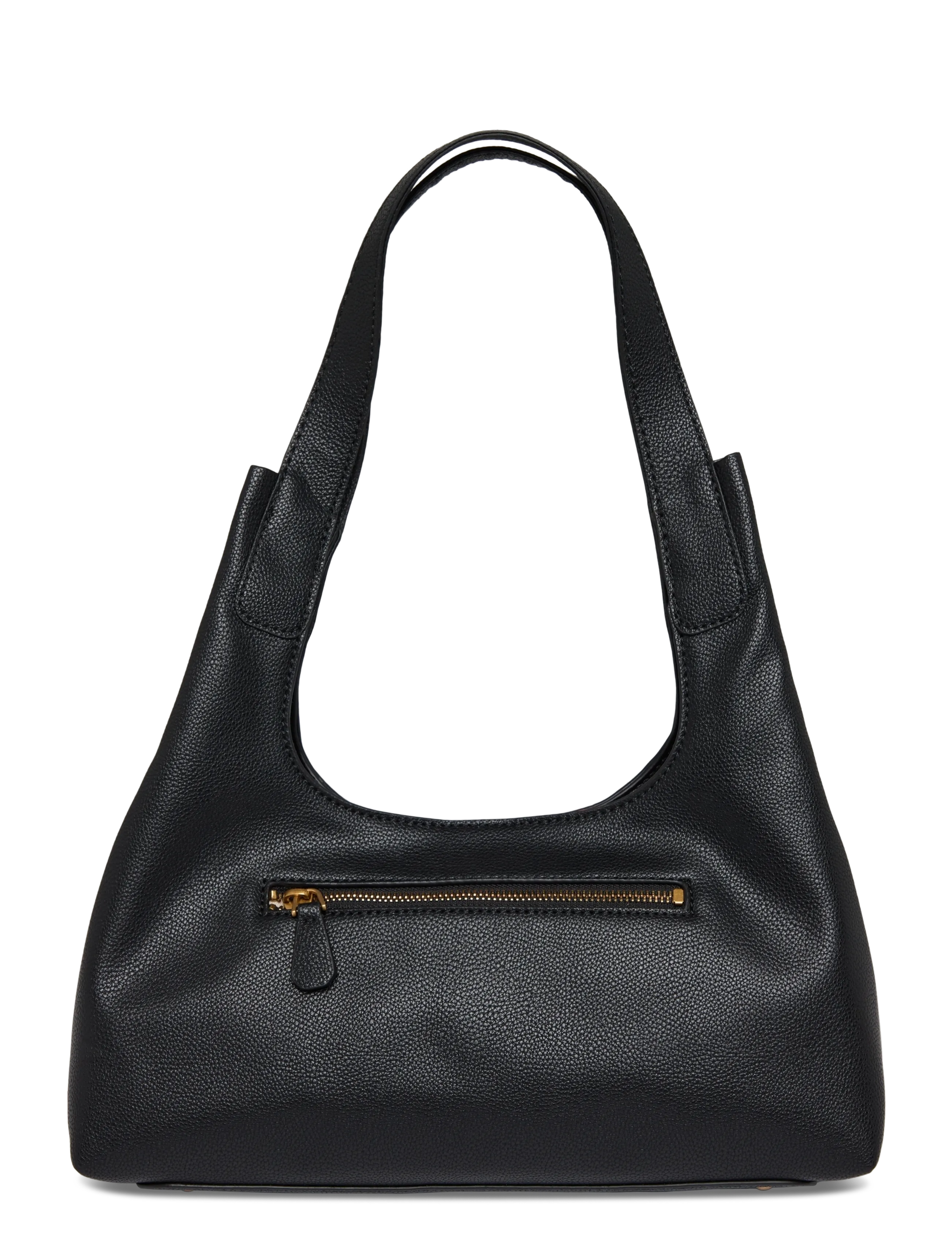 GUESS - SUNSET SMALL HOBO - käekotid - black - 1