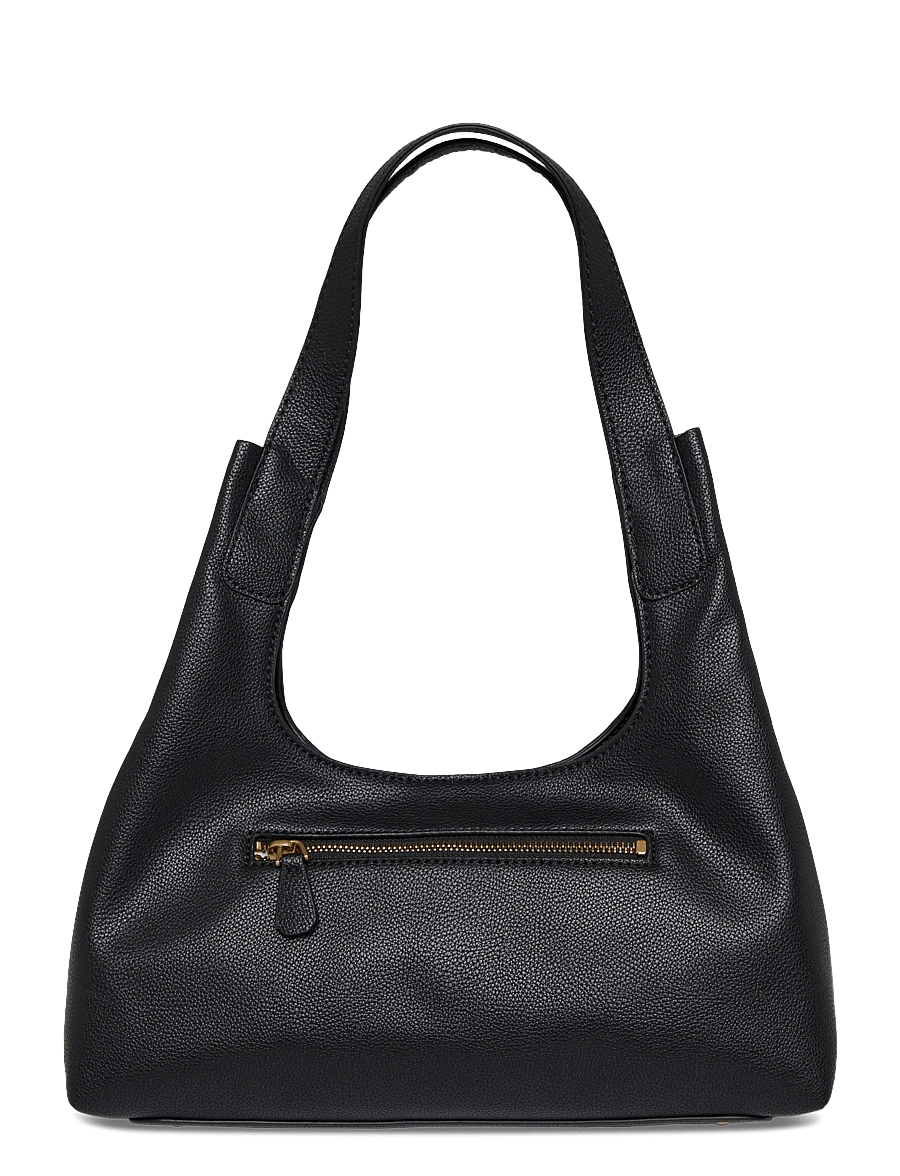 GUESS - SUNSET SMALL HOBO - käekotid - black - 1