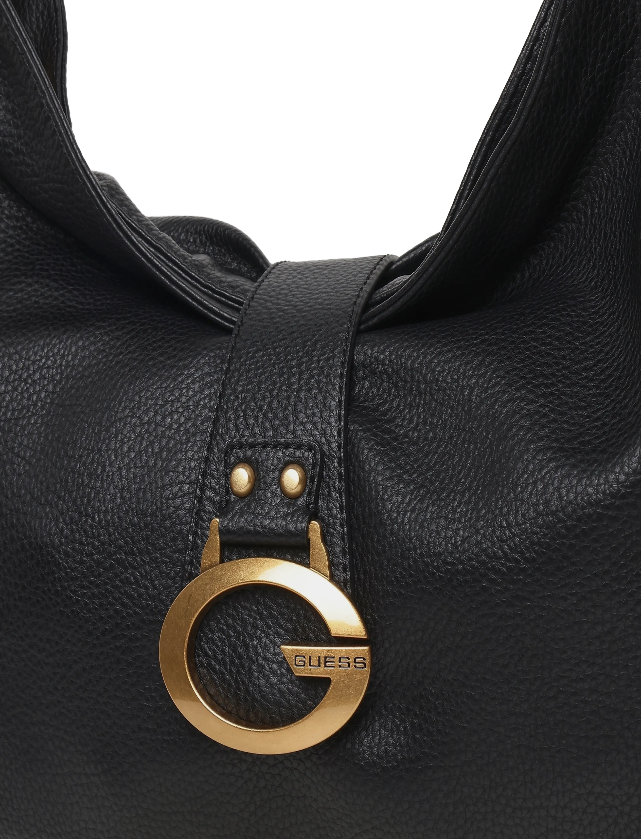 GUESS - CAMDEN LARGE SHOULDER BAG - alltags-style - black - 2