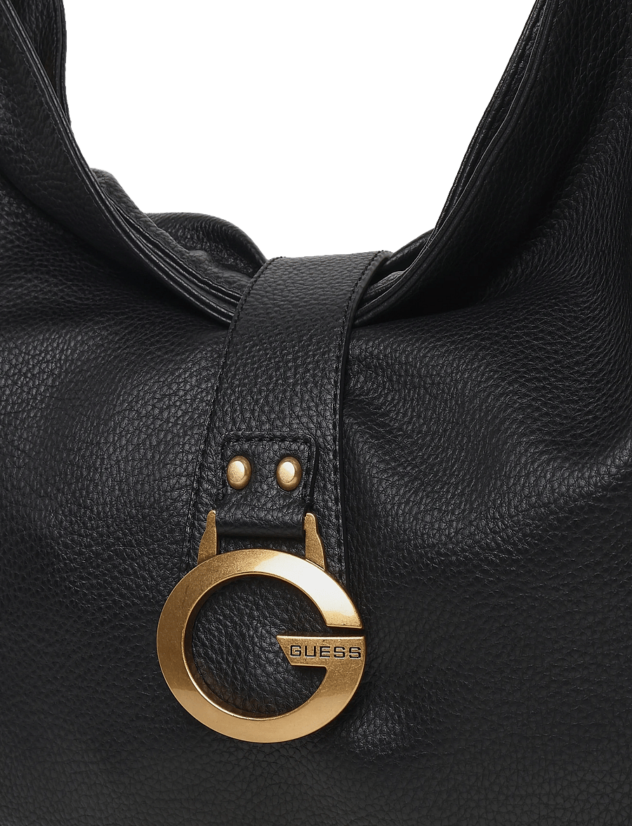 GUESS - CAMDEN LARGE SHOULDER BAG - alltags-style - black - 2