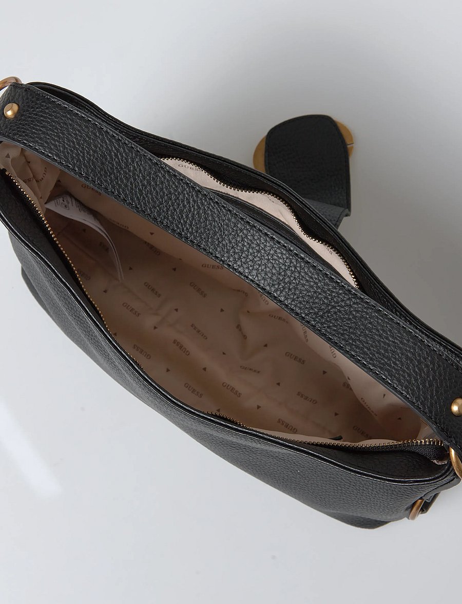 GUESS - CAMDEN SHOULDER BAG - hverdags stil - black - 4