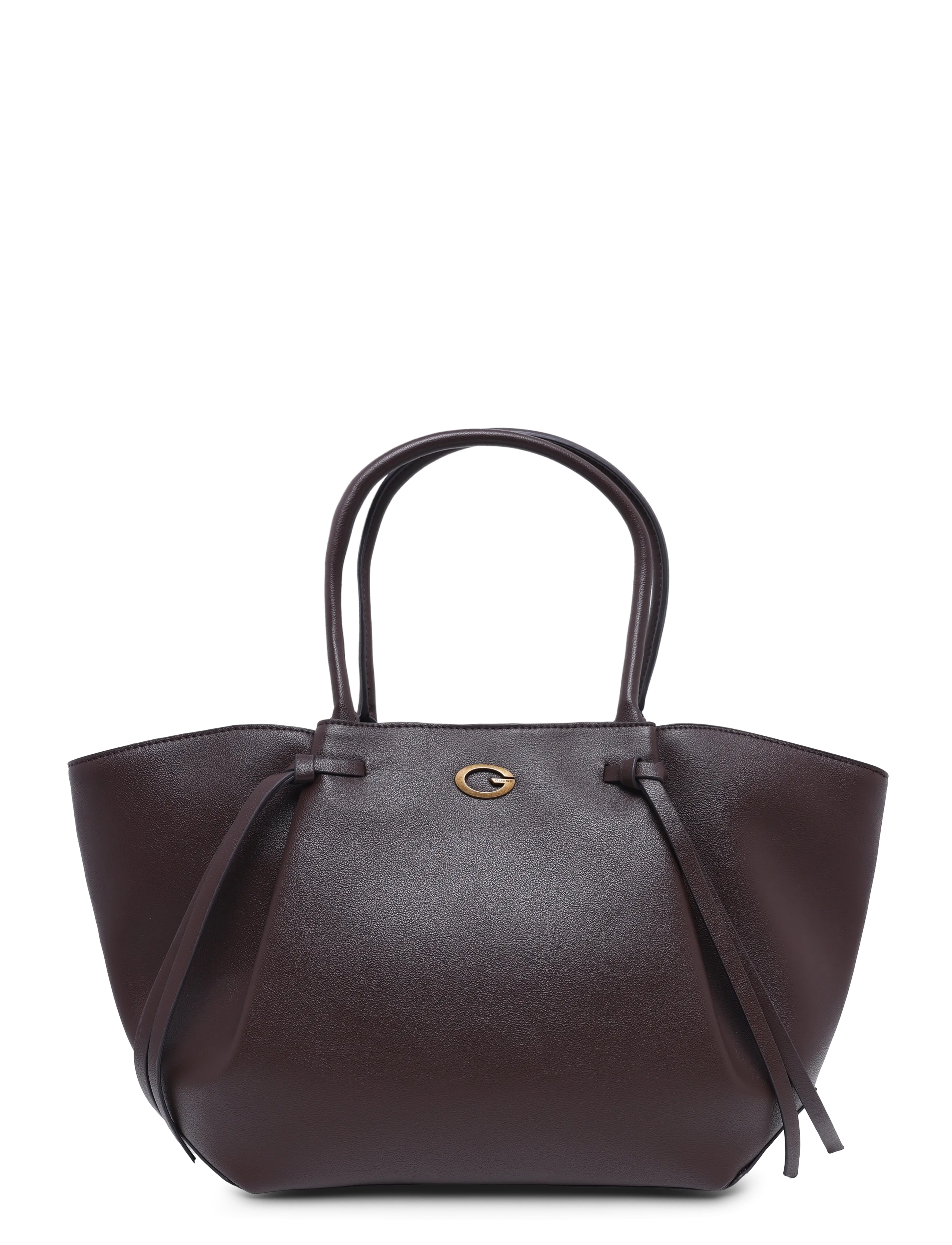 GUESS ALLEGRA GIRLFRIEND SATCHEL - Tasker - BROWN / brown