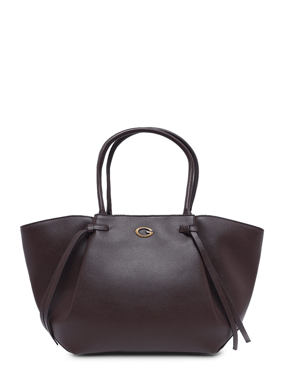 GUESS - ALLEGRA GIRLFRIEND SATCHEL - særlige begivenheder - brown - 0