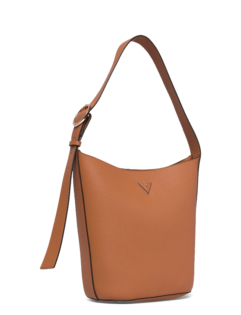 GUESS - MERIDIAN II BUCKET - beuteltaschen - cognac - 2