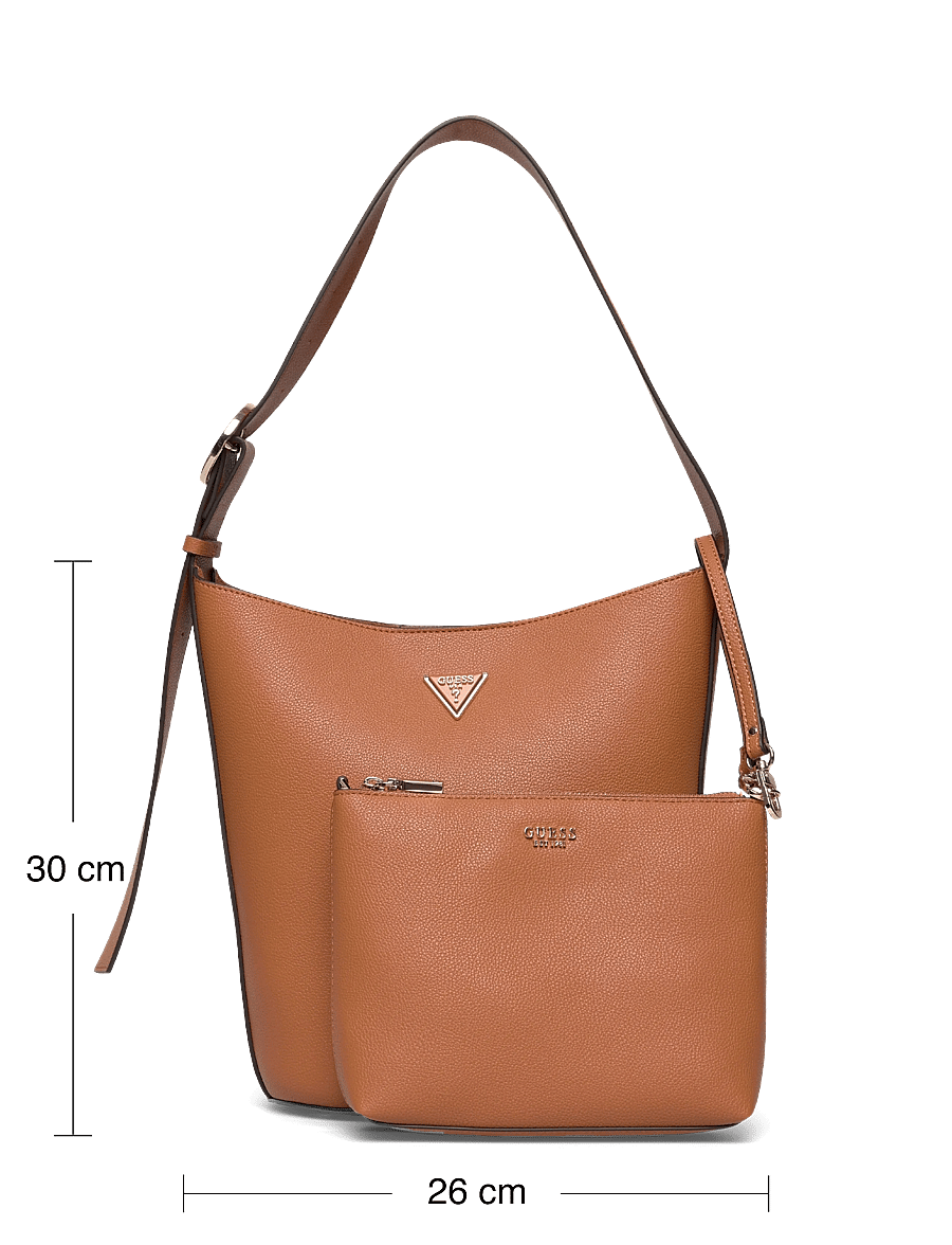 GUESS - MERIDIAN II BUCKET - paunkotid - cognac - 3