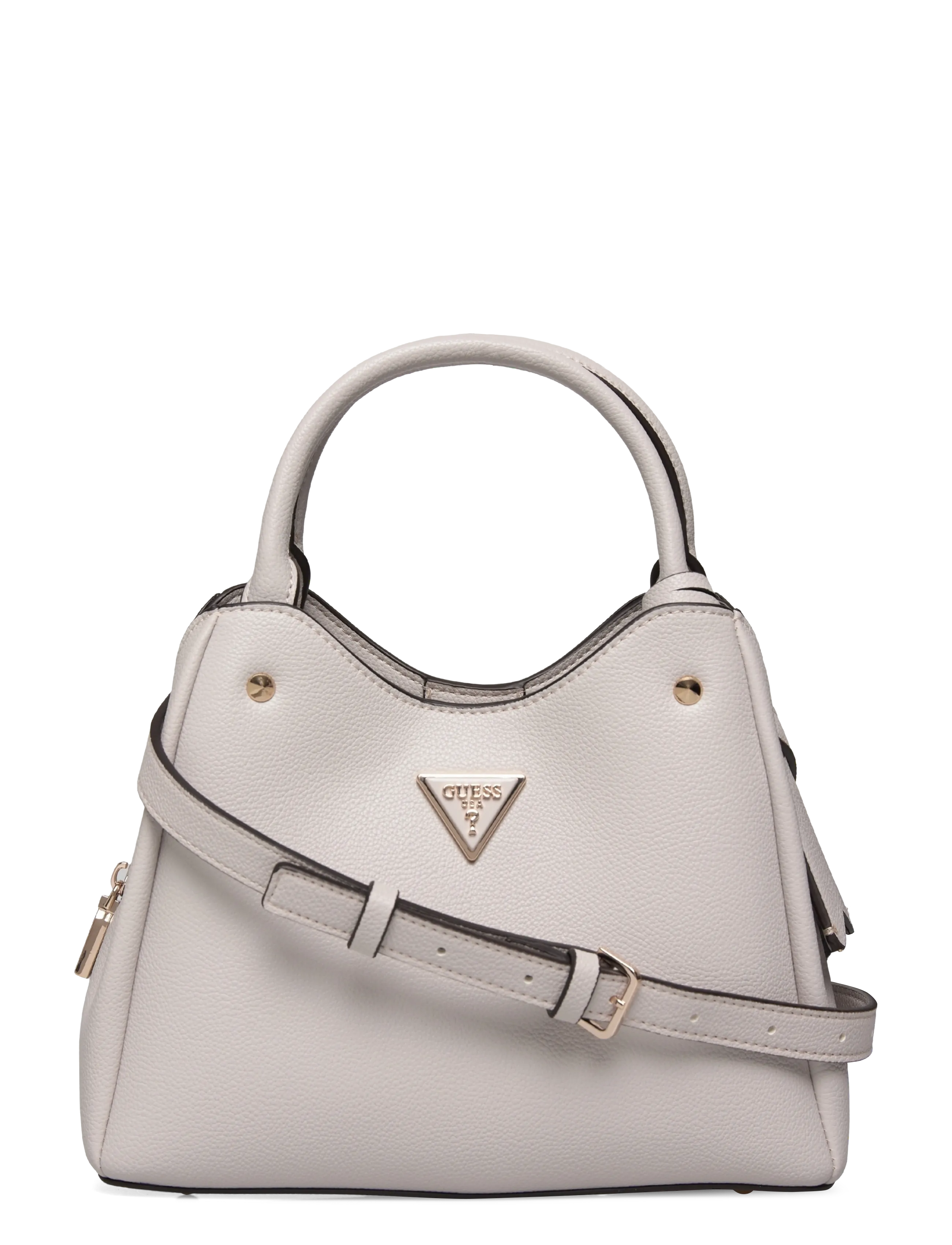 GUESS MERIDIAN II SML GFRND CARRYALL - Handtassen - IVORY / cream