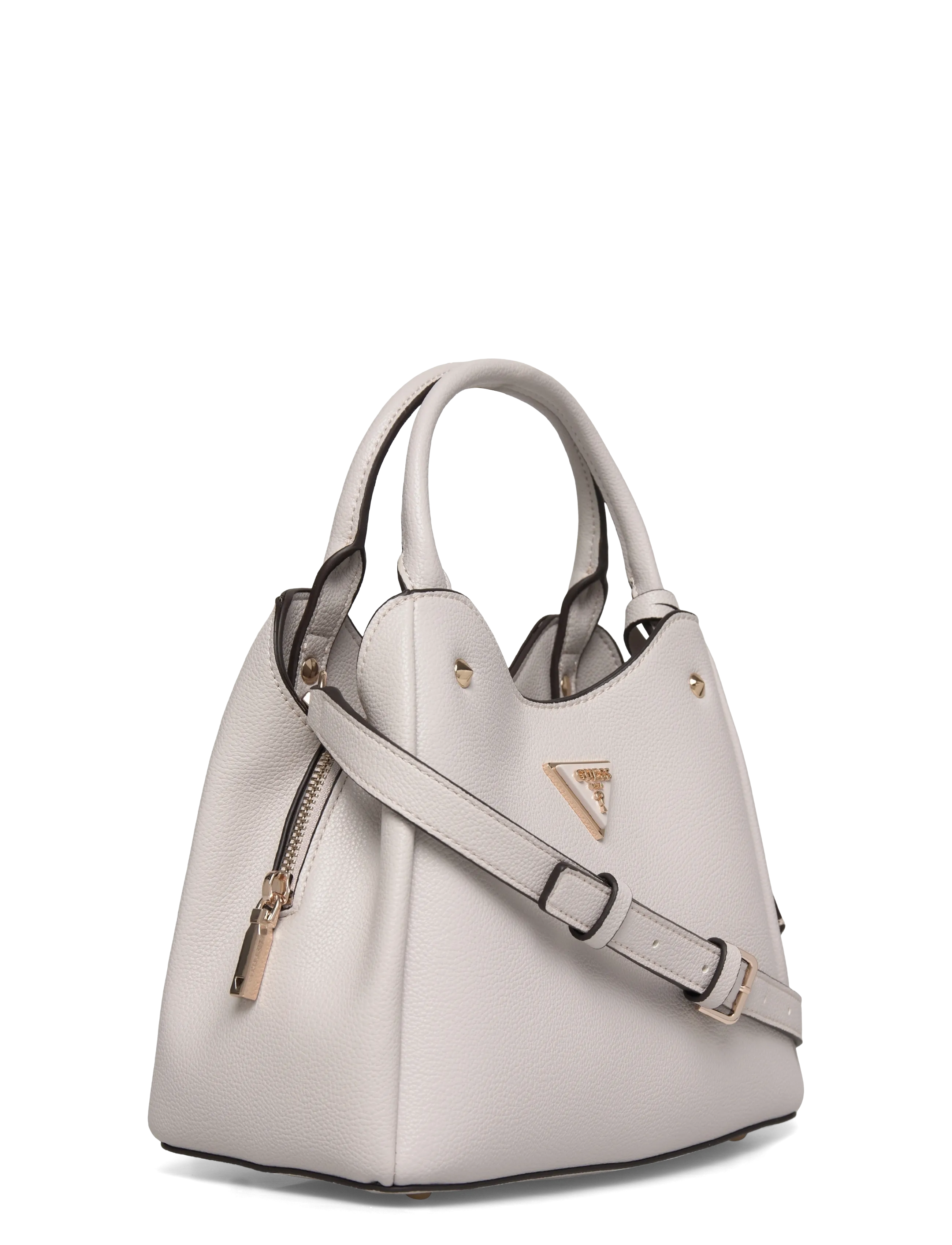 GUESS - MERIDIAN II SML GFRND CARRYALL - hverdags stil - ivory - 2