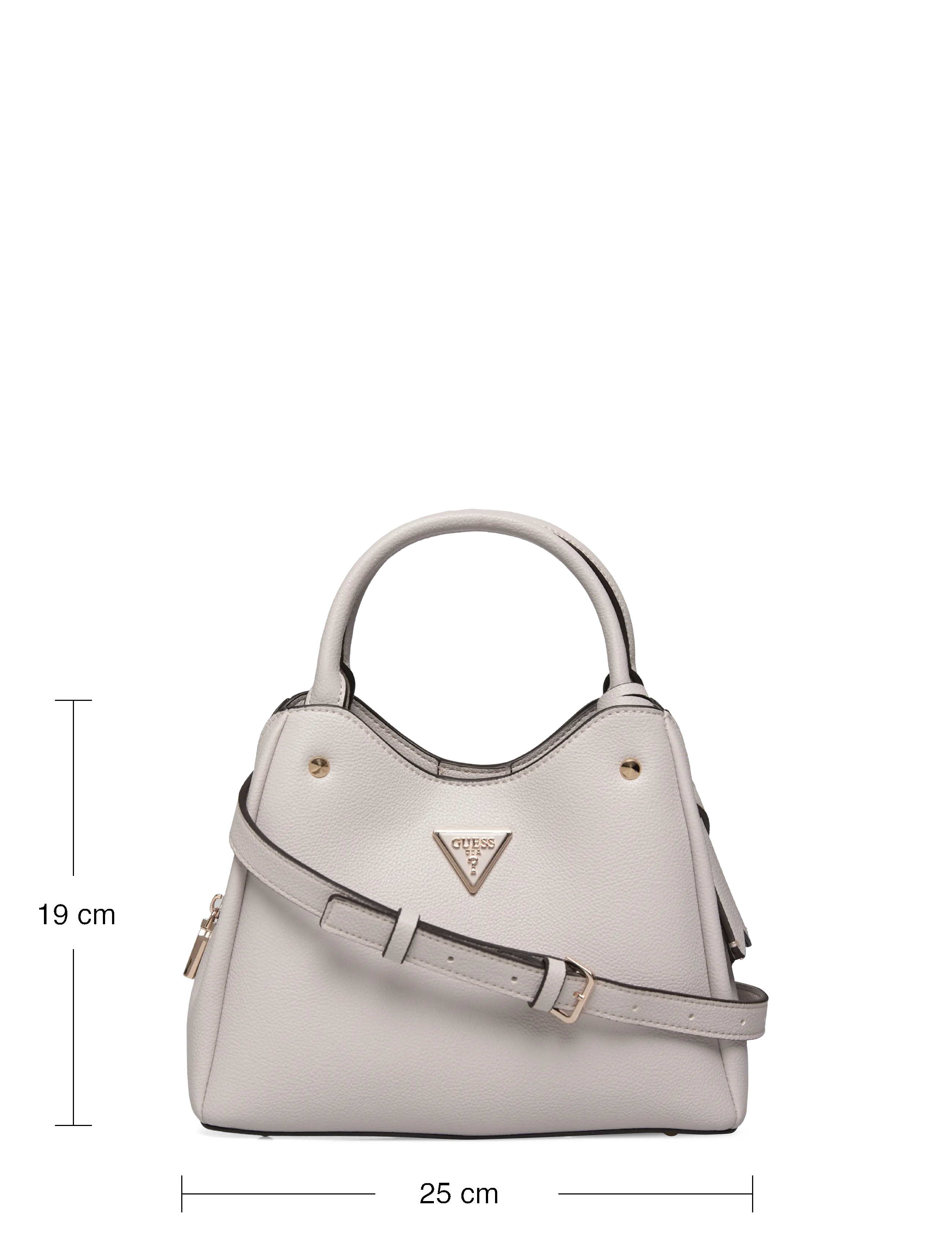 GUESS - MERIDIAN II SML GFRND CARRYALL - hverdags stil - ivory - 3