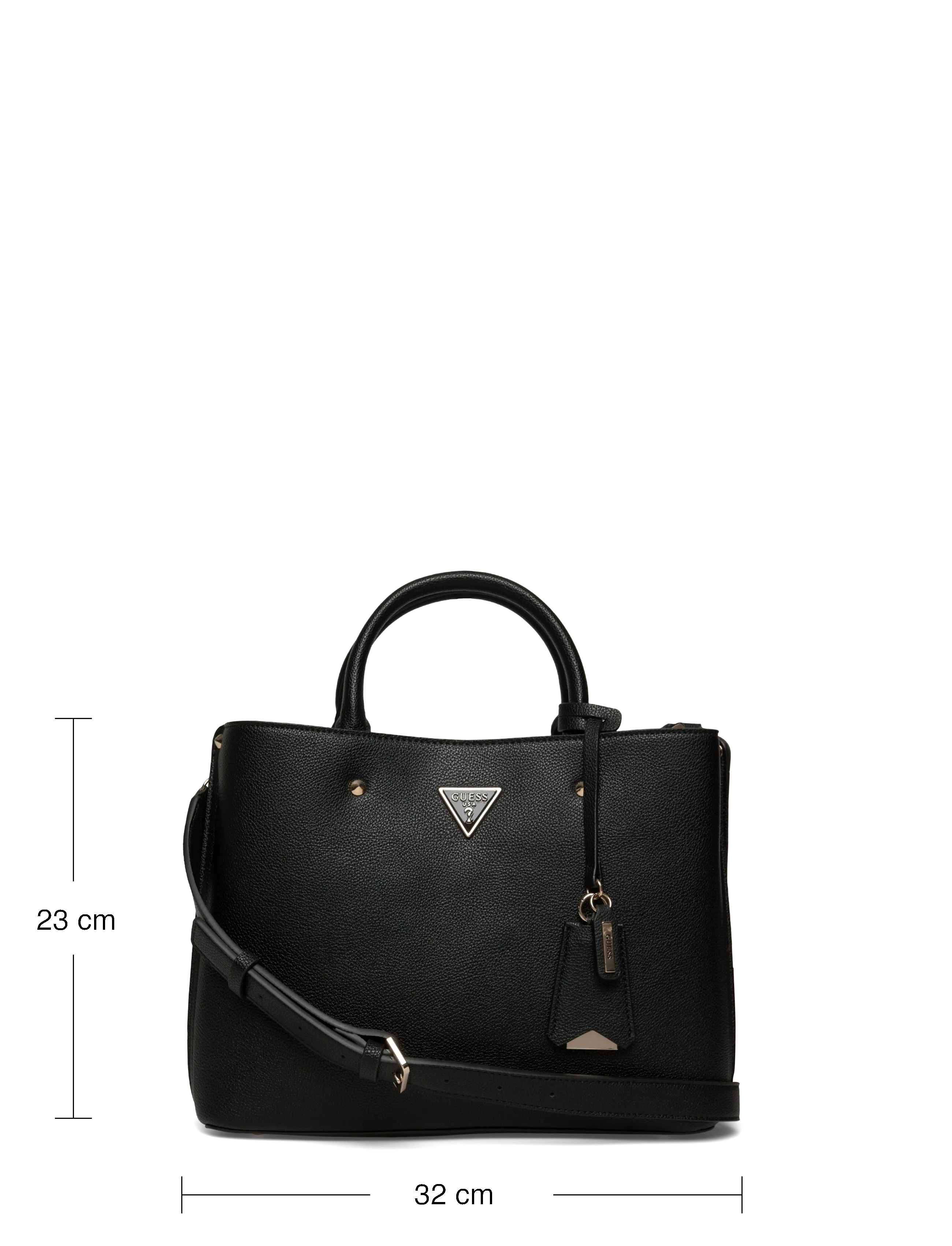 GUESS - MERIDIAN II GIRLFRIEND SATCHEL - arkityyli - black - 3