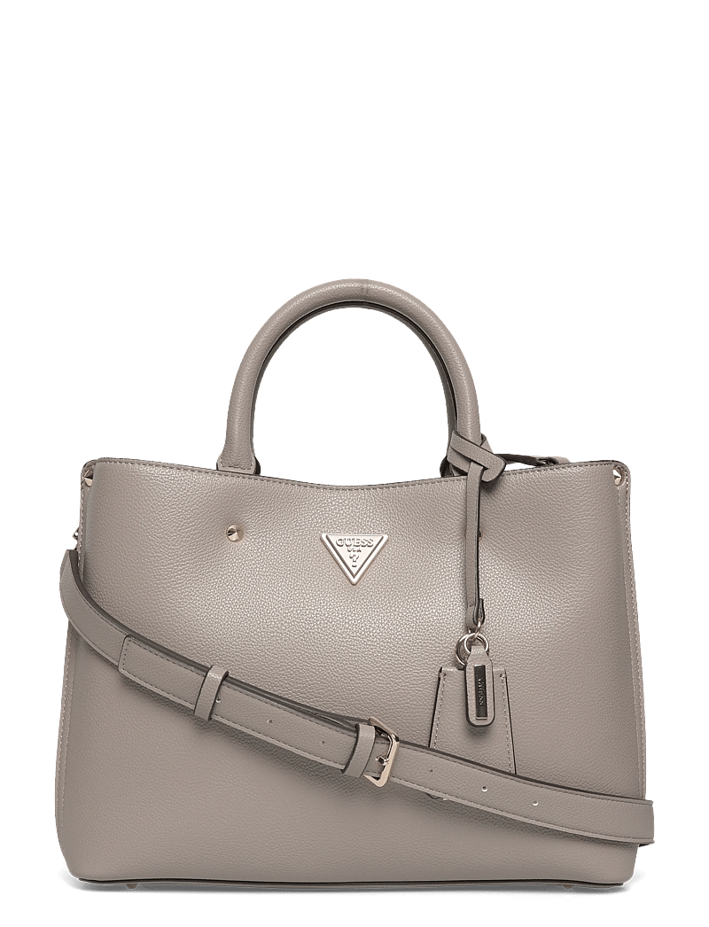 GUESS - MERIDIAN II GIRLFRIEND SATCHEL - speciella tillfällen - dark taupe - 0