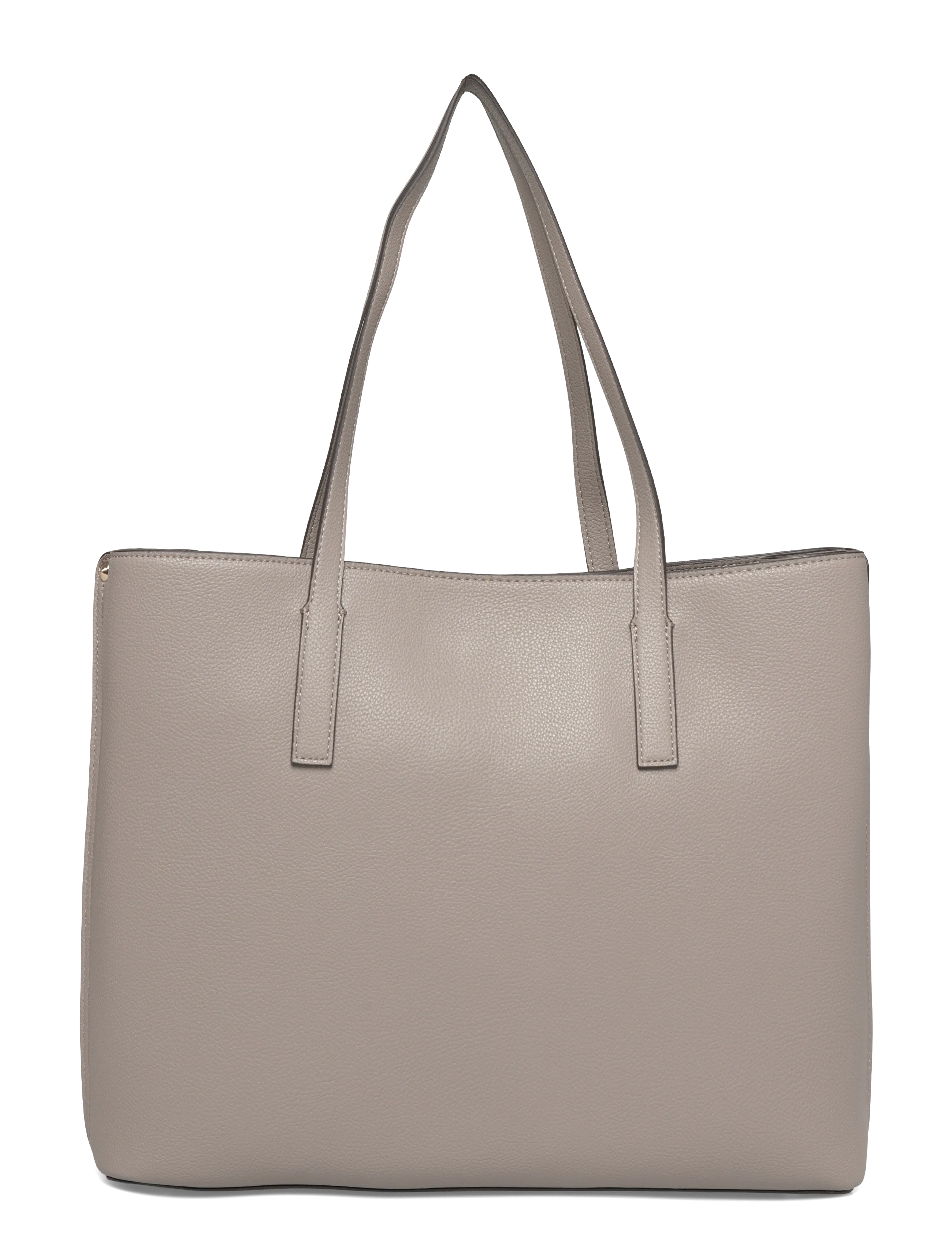 GUESS - MERIDIAN II GIRLFRIEND TOTE - tote bags - dark taupe - 1