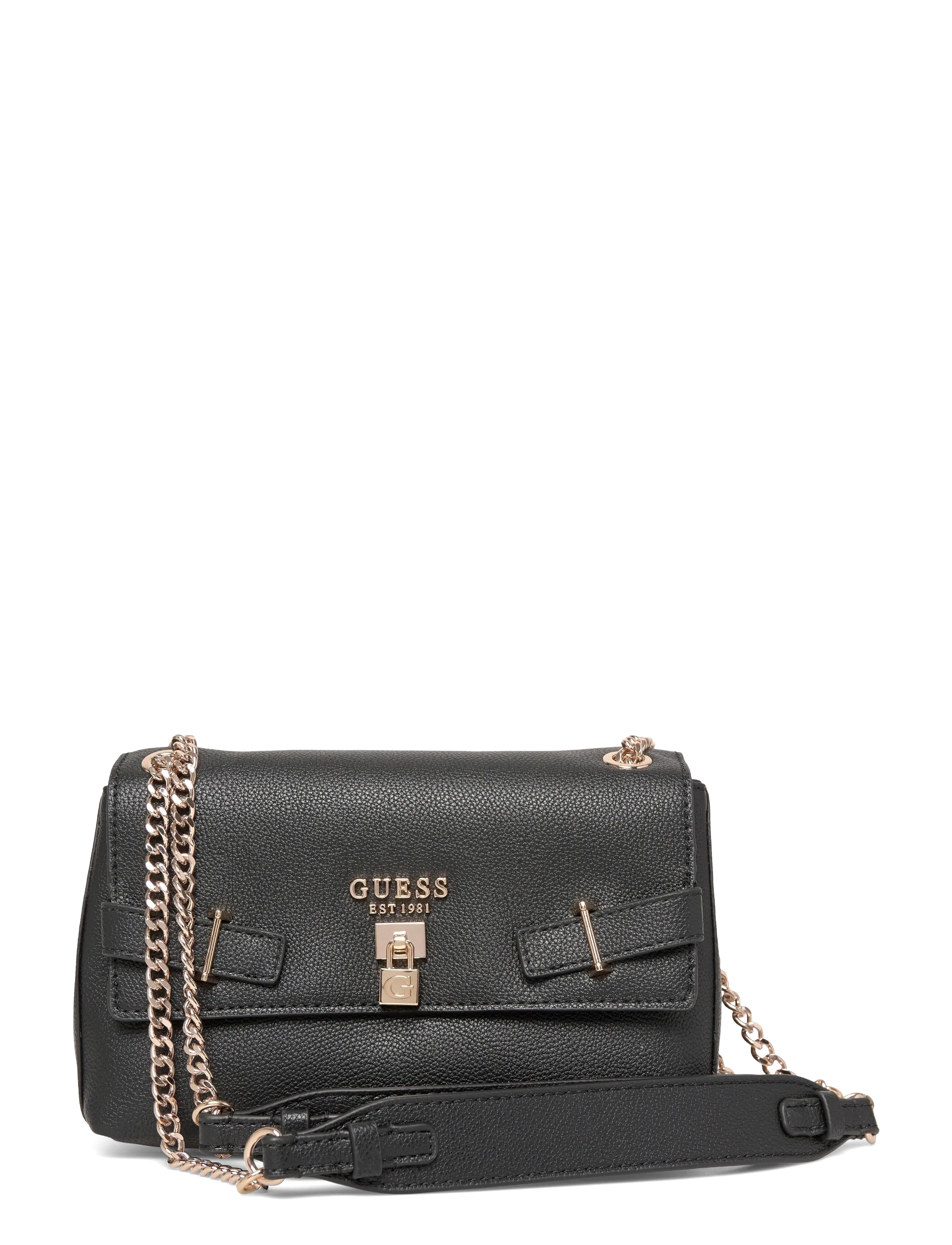 GUESS Yesba Convertible Xbody Flap, One Size, Black, Tasker > Crossbody-Tasker, Dame
