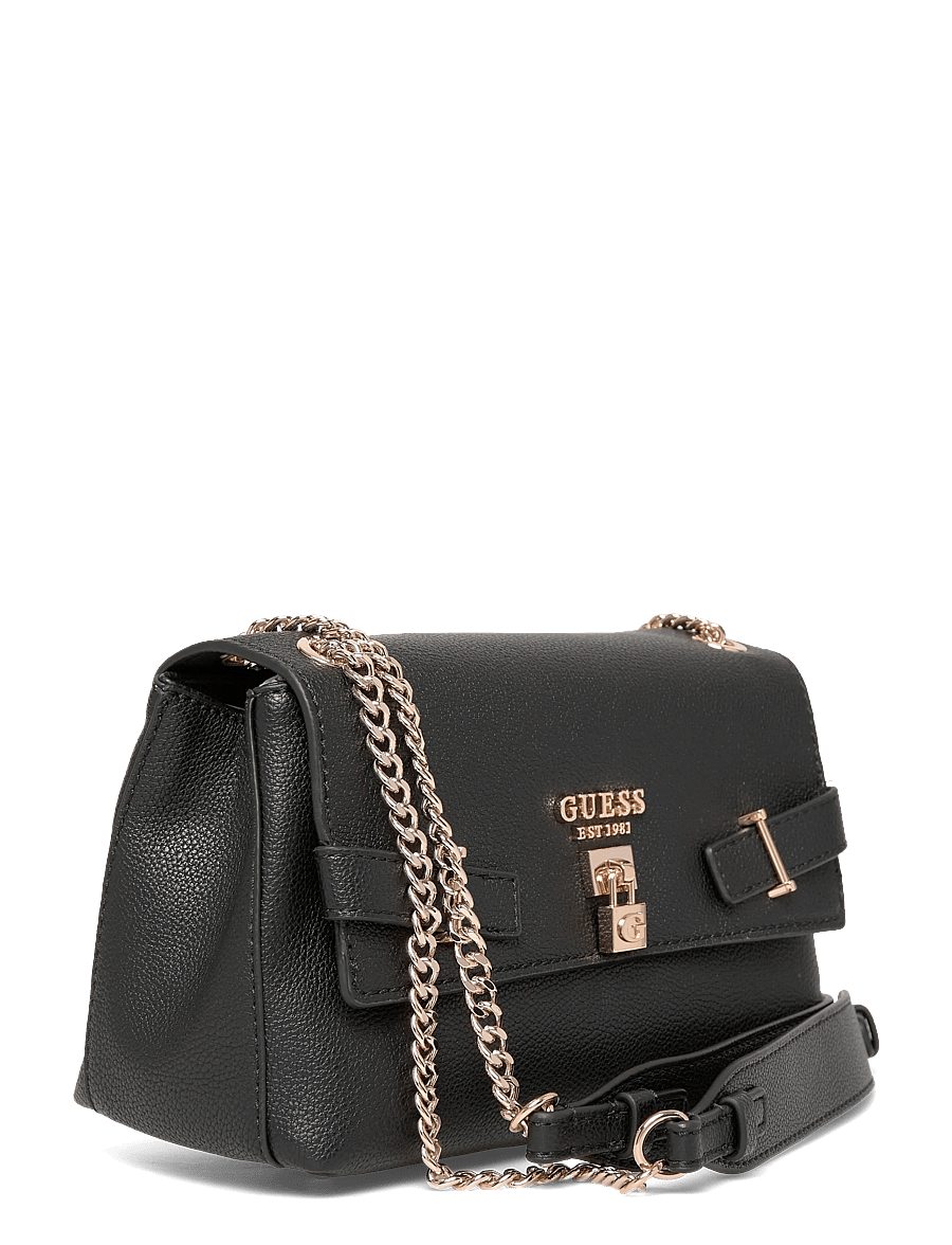 GUESS - YESBA CONVERTIBLE XBODY FLAP - Üleõlakotid - black - 2