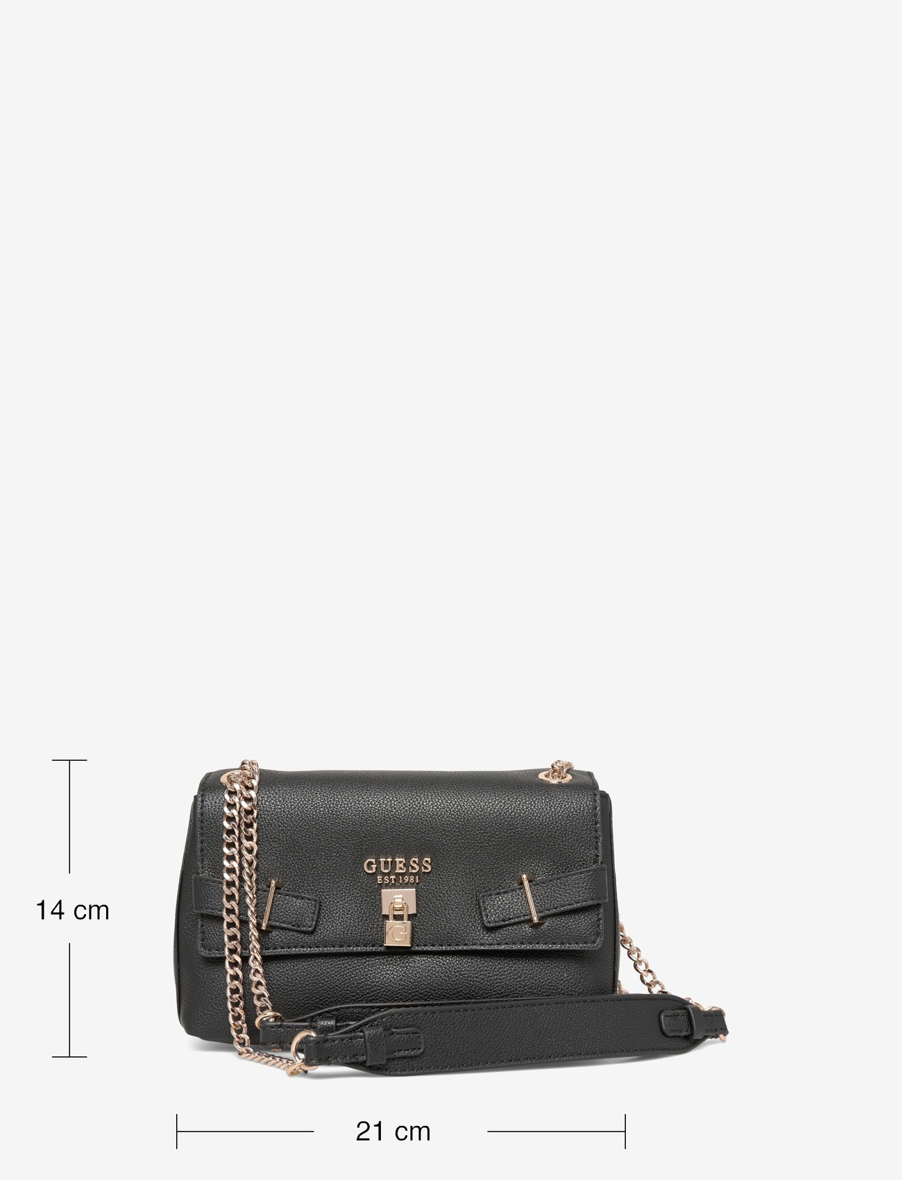 GUESS - YESBA CONVERTIBLE XBODY FLAP - umhängetaschen - black - 3