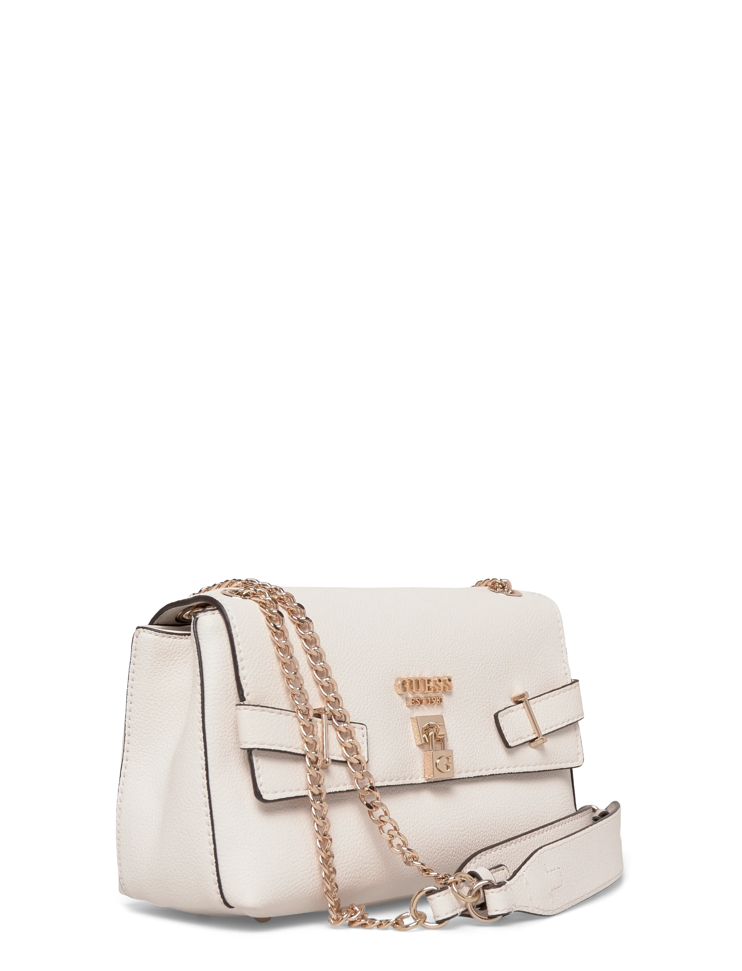 GUESS - YESBA CONVERTIBLE XBODY FLAP - crossbody bags - off white - 2