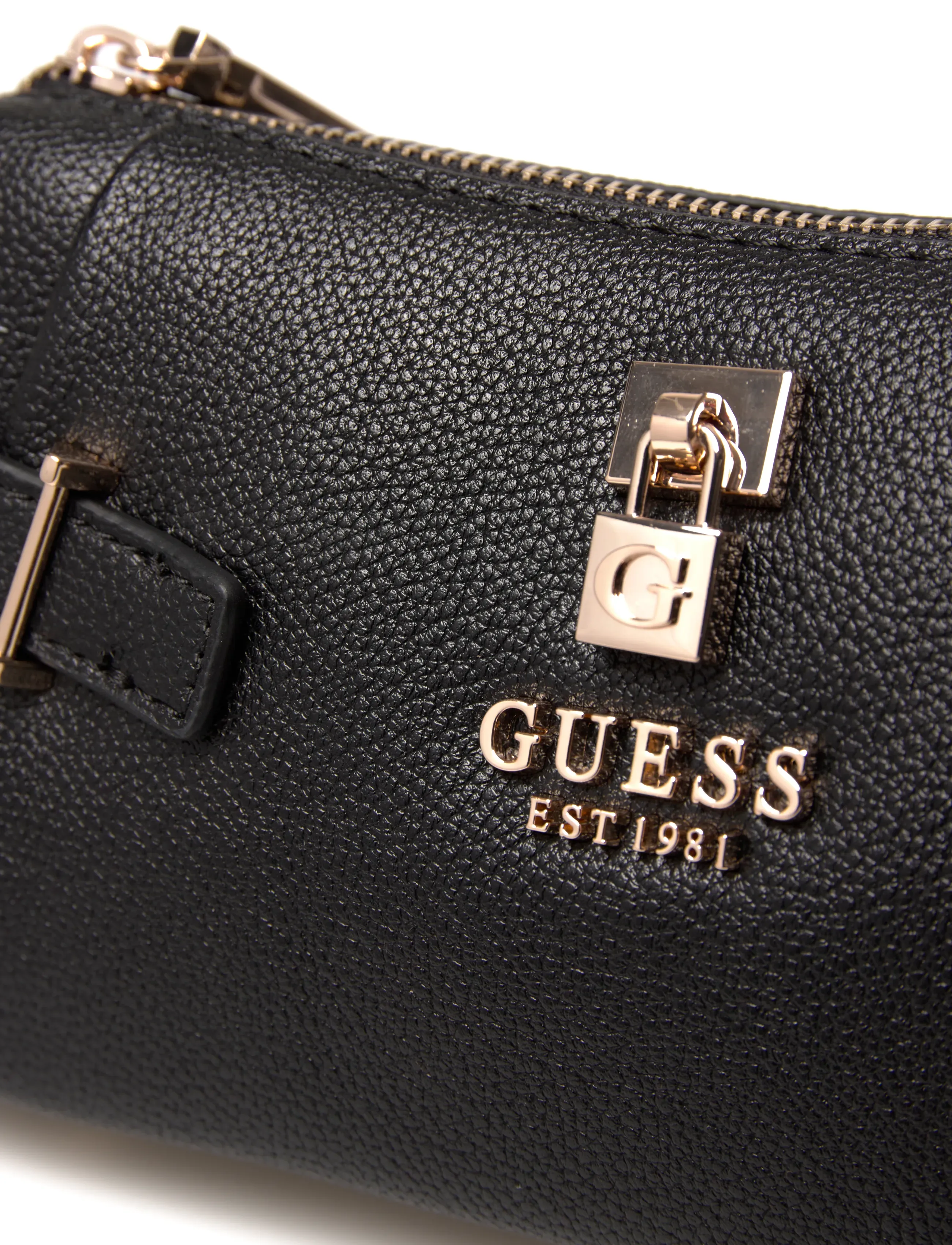 GUESS - YESBA MINI TOP ZIP - hverdagsstil - black - 4