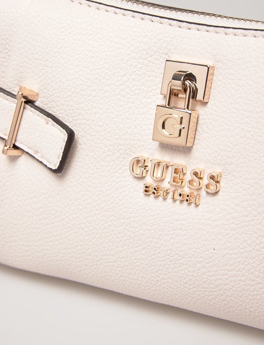GUESS - YESBA MINI TOP ZIP - vardagsstil - off white - 4
