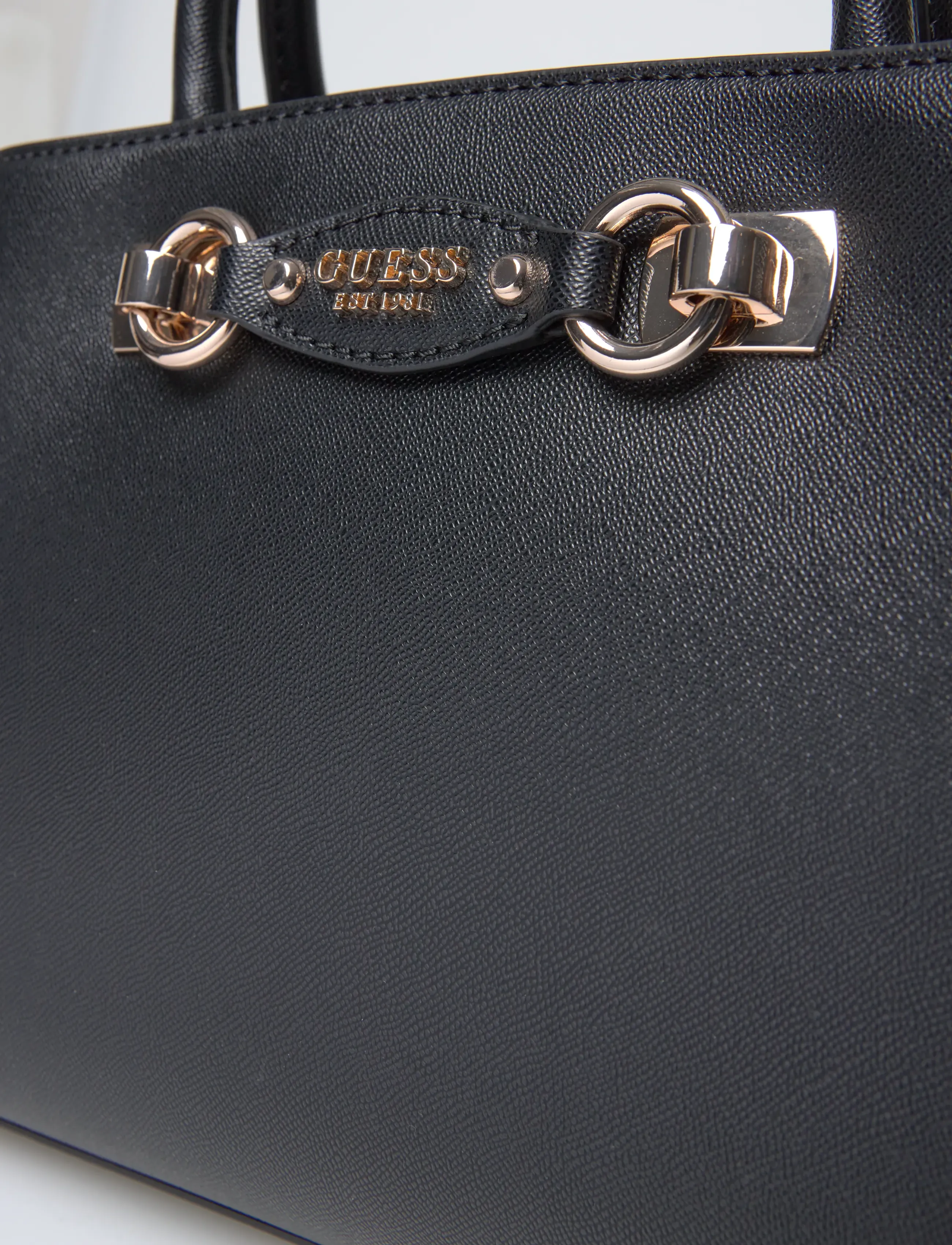 GUESS - MIMINA GIRLFRIEND SATCHEL - fødselsdagsgaver - black - 3