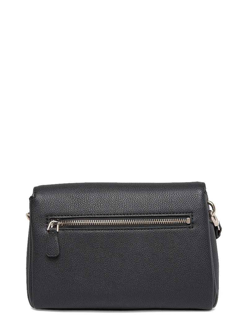 GUESS - GREGORIA FLAP CROSSBODY - crossbody bags - black - 1