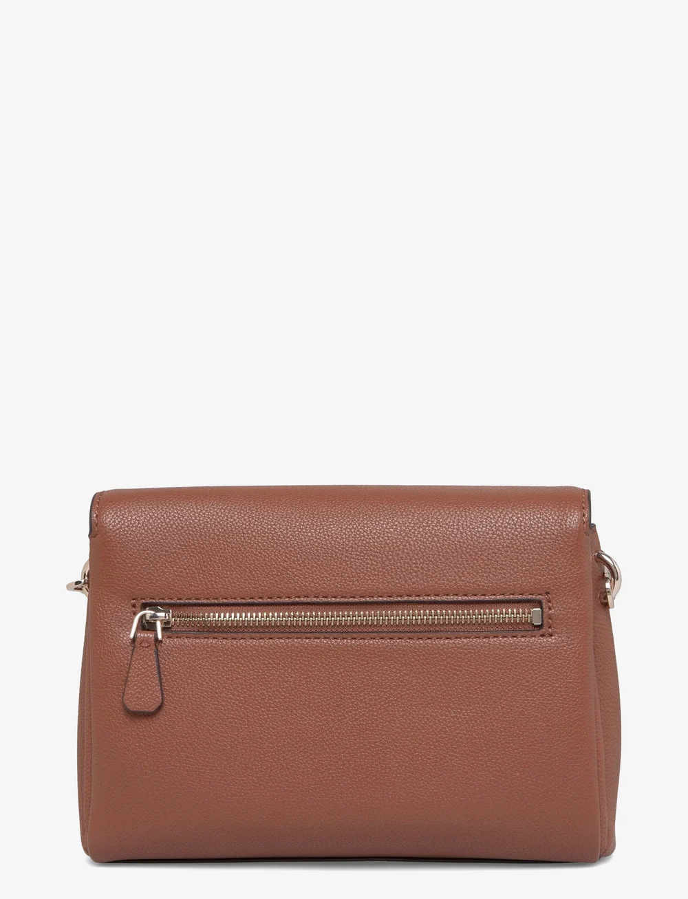 GUESS - GREGORIA FLAP CROSSBODY - crossbody bags - cognac - 1