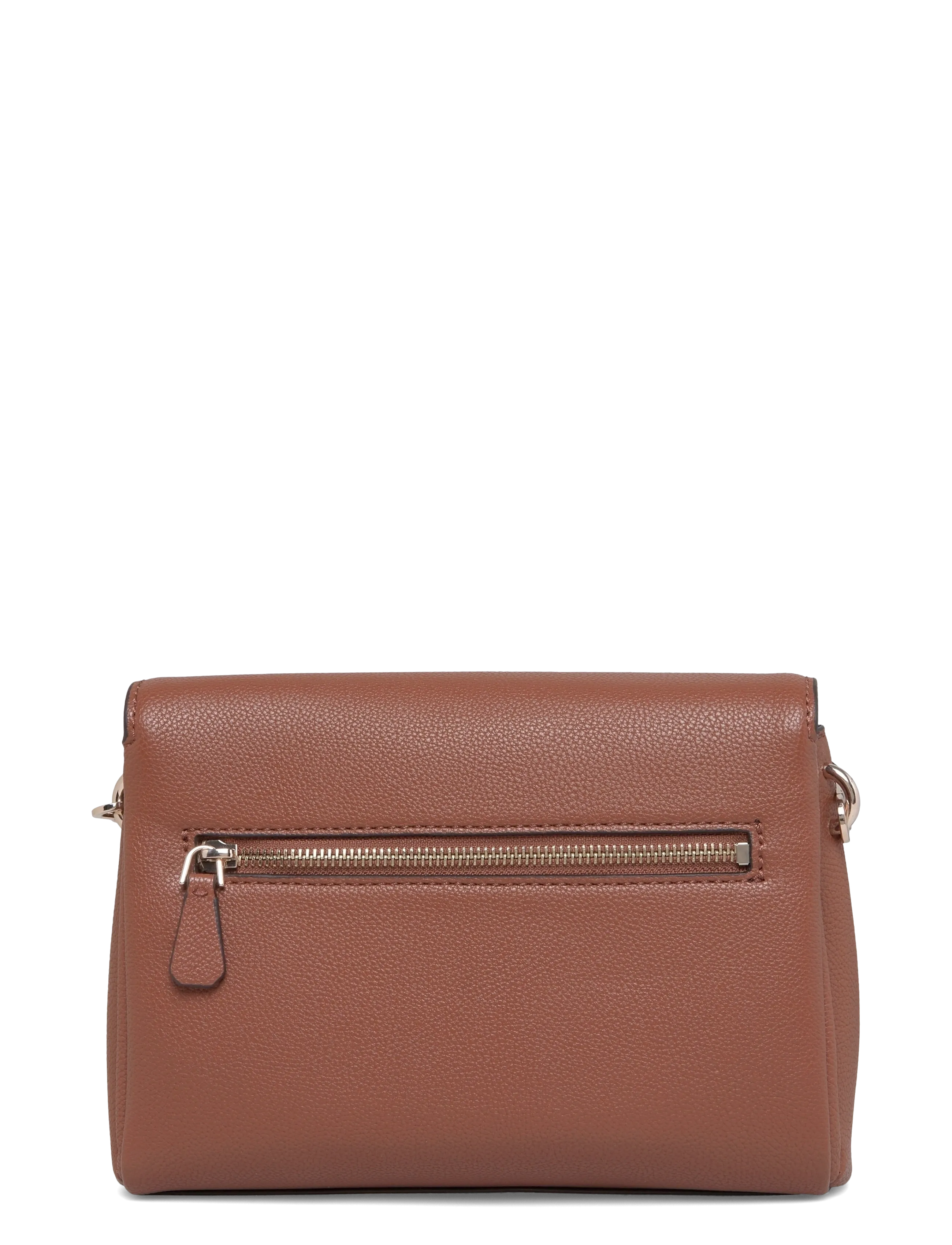 GUESS - GREGORIA FLAP CROSSBODY - cognac - 1