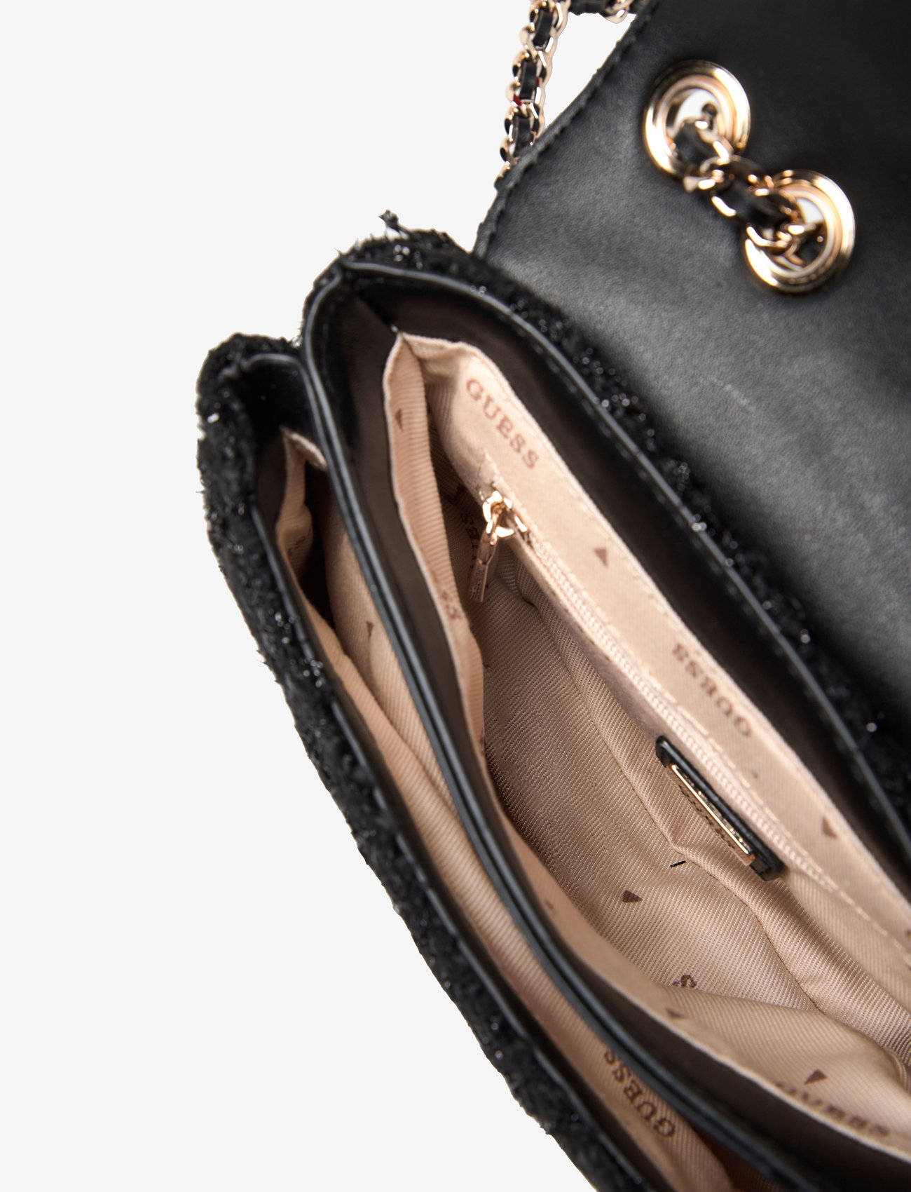 GUESS - GIULLY MINI 2 COMP CNVRTBL FLP - black - 4