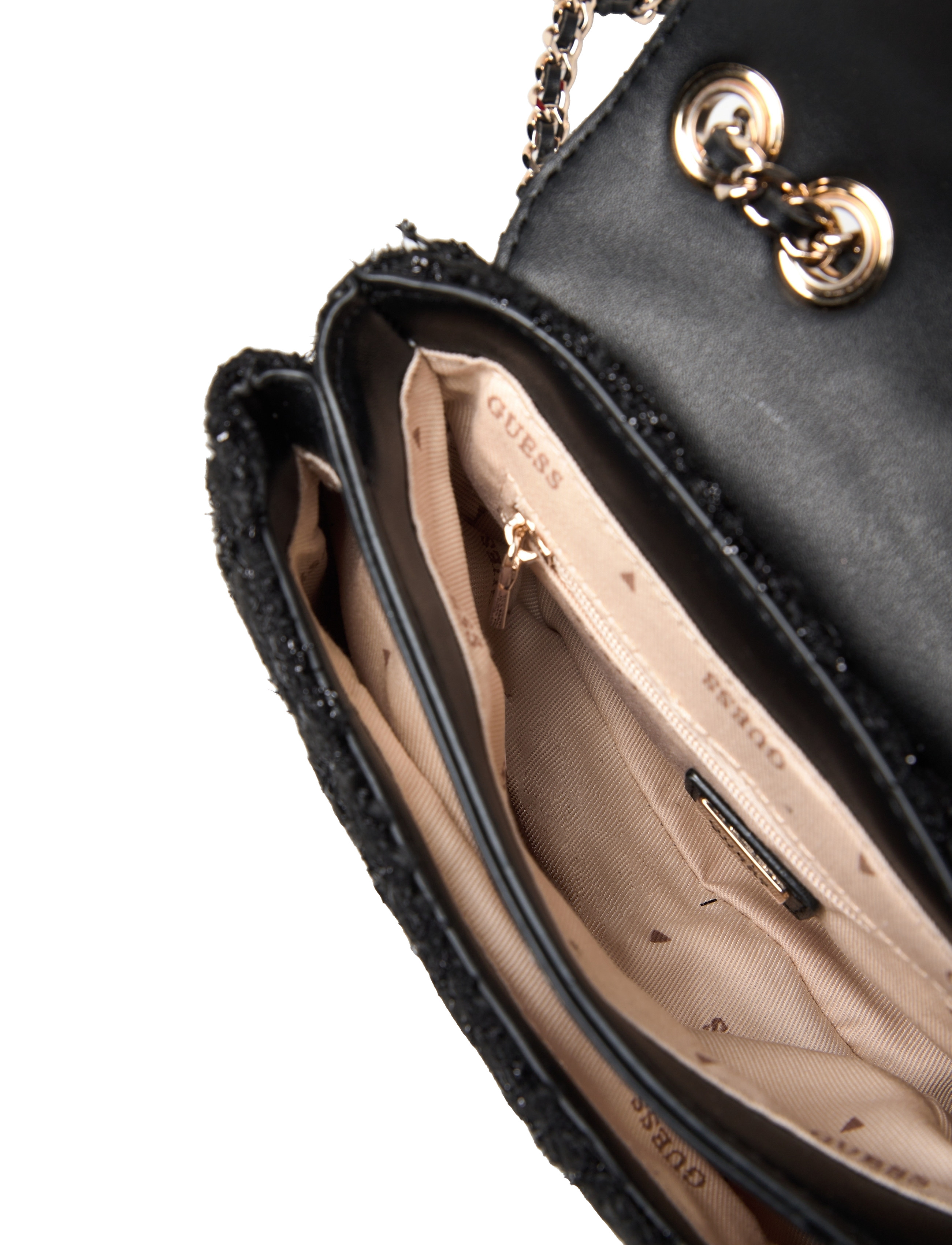 GUESS - GIULLY MINI 2 COMP CNVRTBL FLP - black - 4