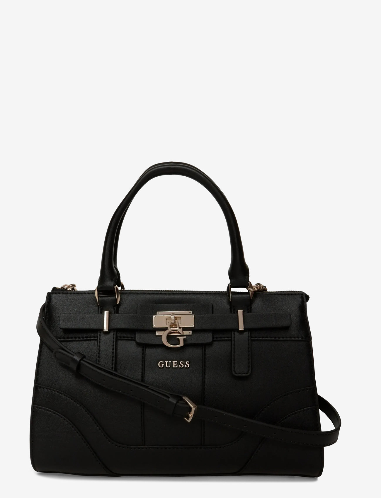 GUESS - GREYSON II SMALL SATCHEL - accessoires - black - 0