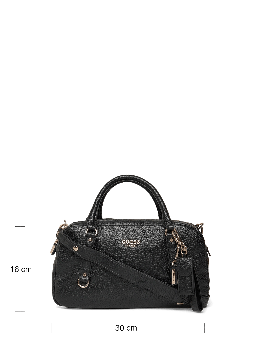 GUESS - MARSHA BOX SATCHEL - black - 3