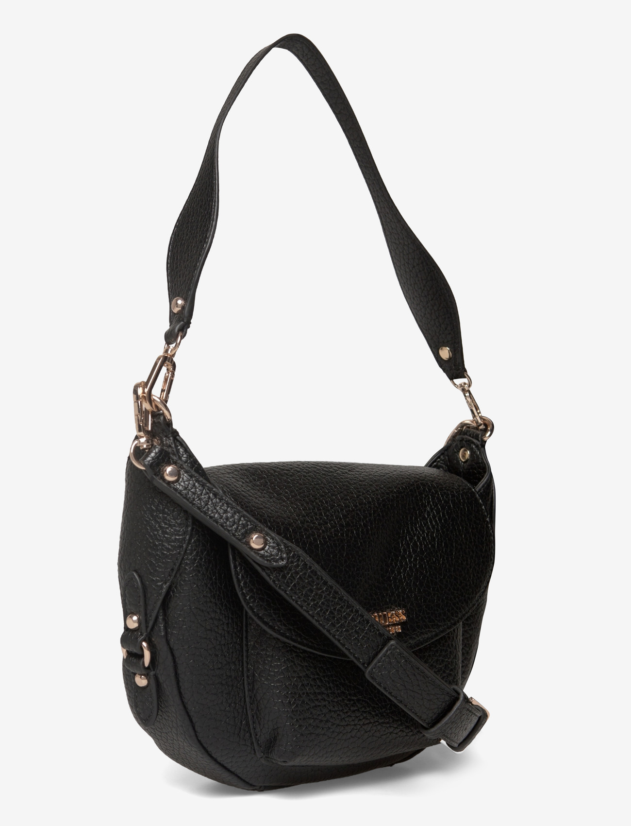 GUESS - MARSHA FLAP SHOULDER BAG - speciella tillfällen - black - 2