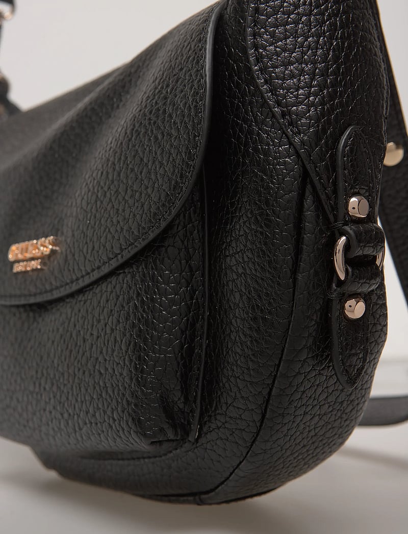 GUESS - MARSHA FLAP SHOULDER BAG - besondere anlässe - black - 4