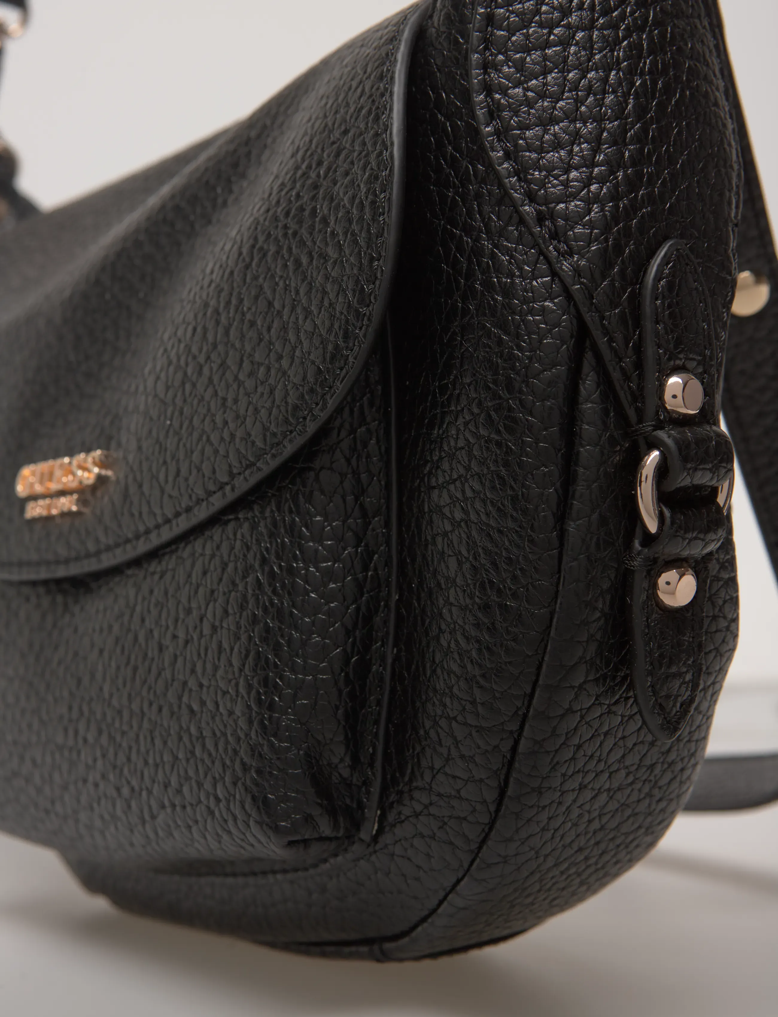 GUESS - MARSHA FLAP SHOULDER BAG - black - 4