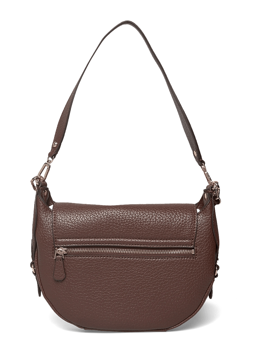 GUESS - MARSHA FLAP SHOULDER BAG - espresso - 1