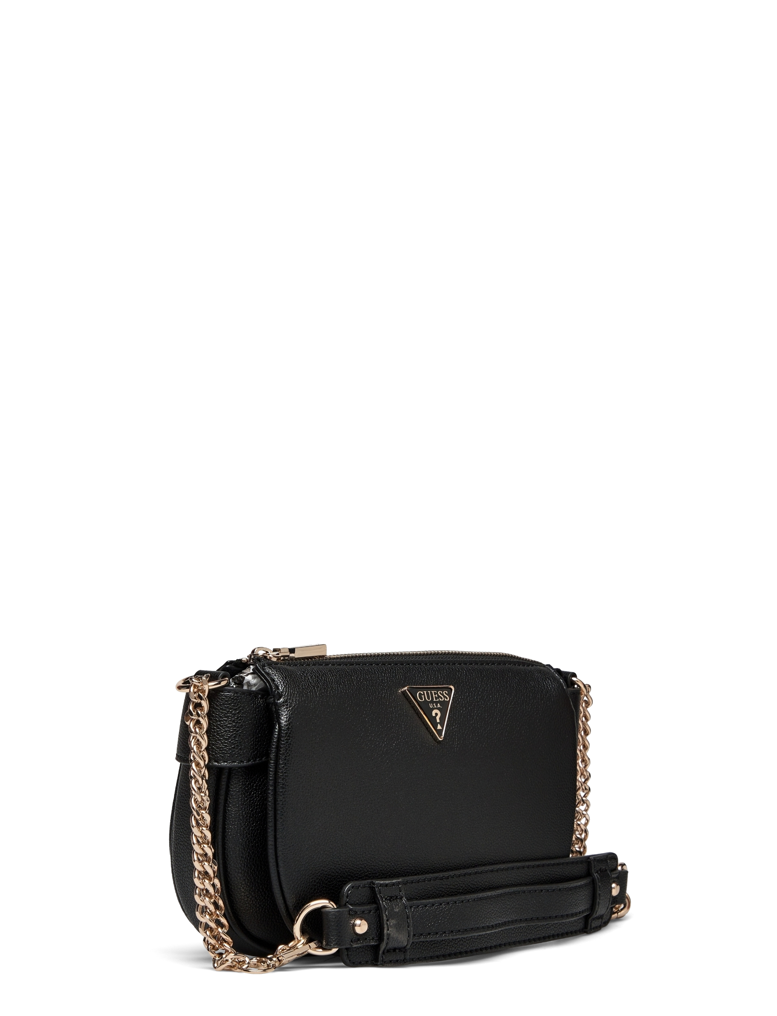 GUESS - FEDORA SHOULDER BAG - black - 2