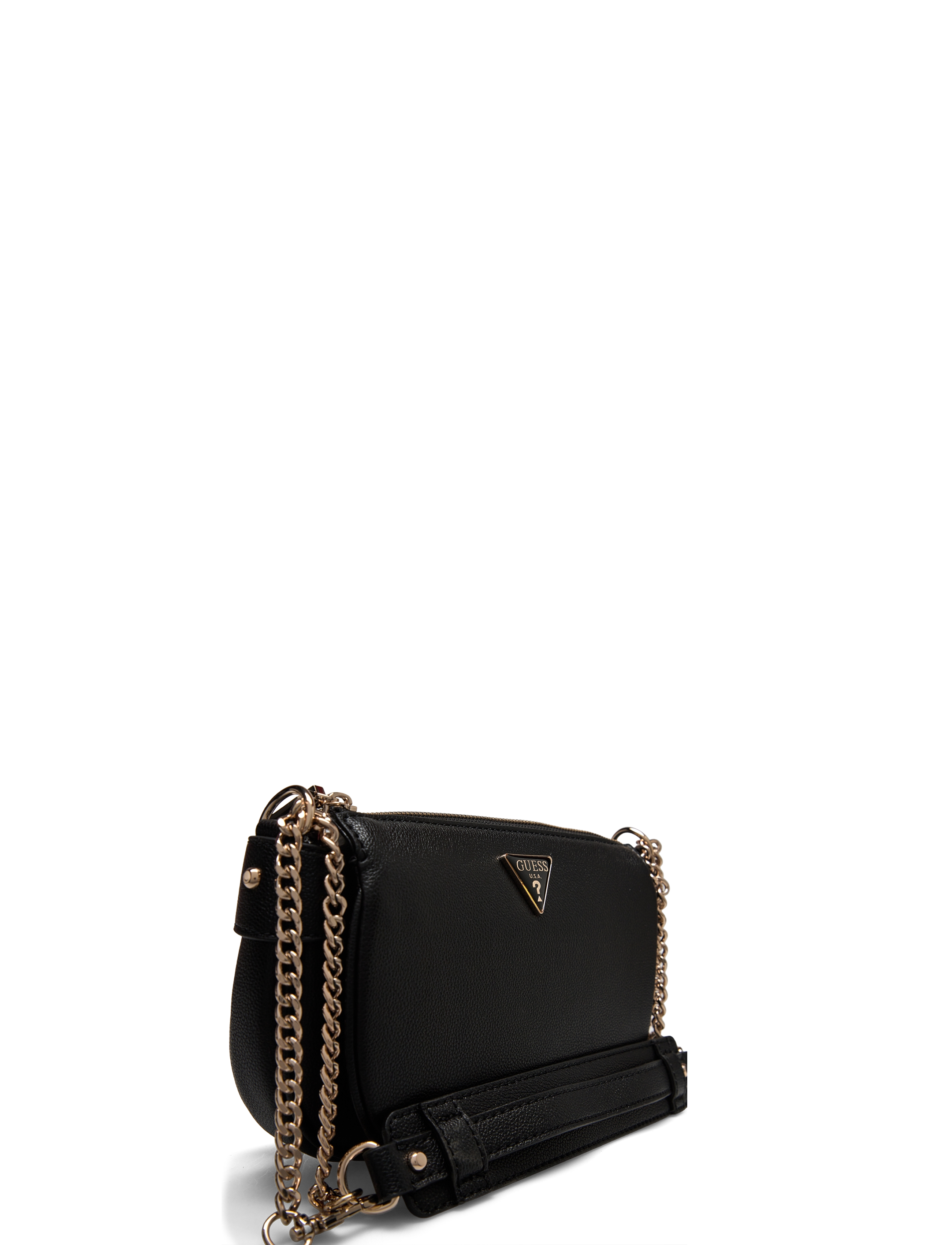 GUESS - FEDORA SHOULDER BAG - black - 3