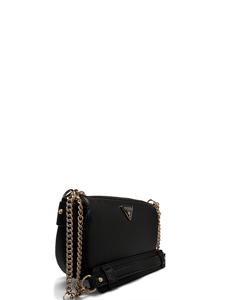 GUESS - FEDORA SHOULDER BAG - black - 3