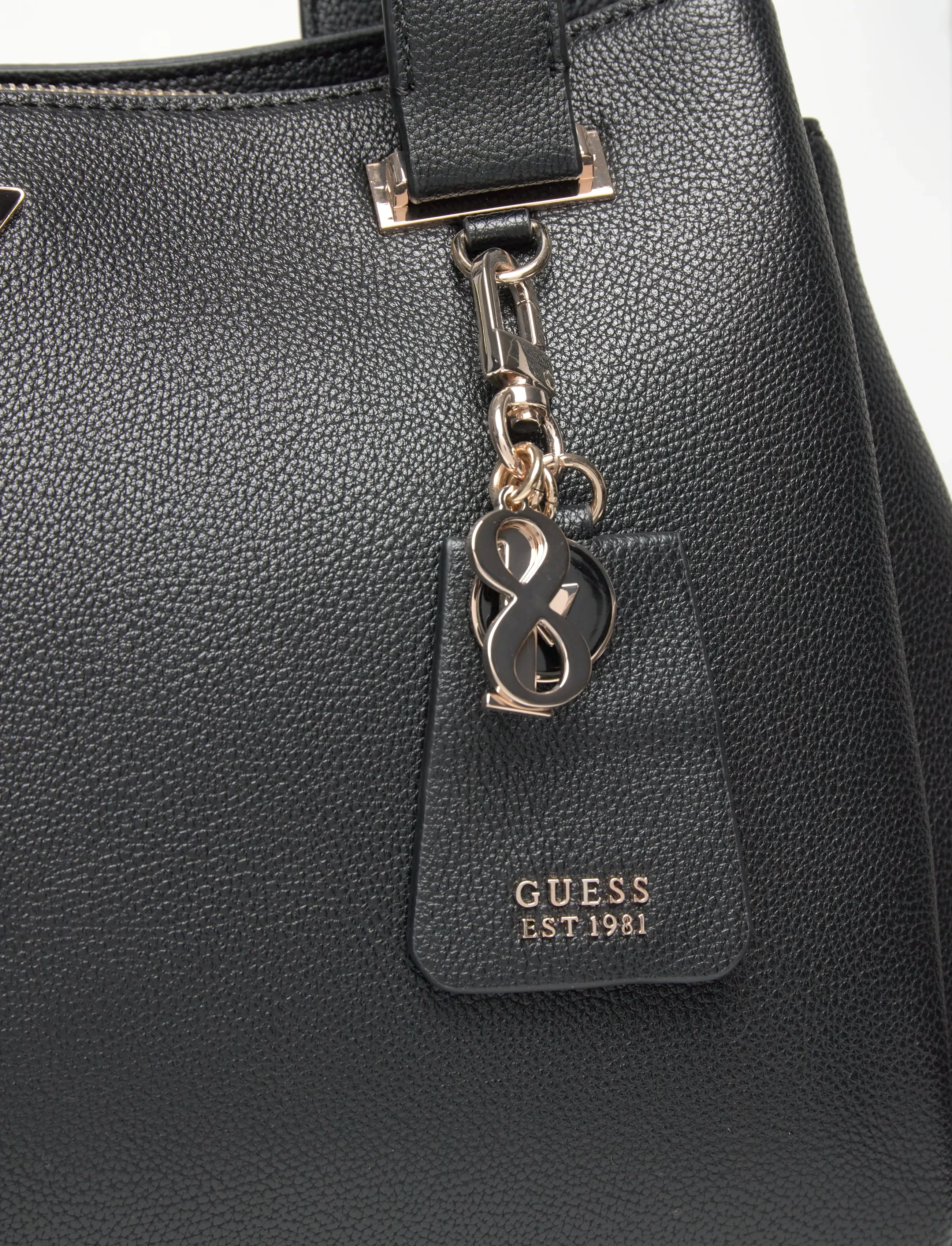 GUESS - EVIE GIRLFRIEND CARRYALL - hverdags stil - black - 4